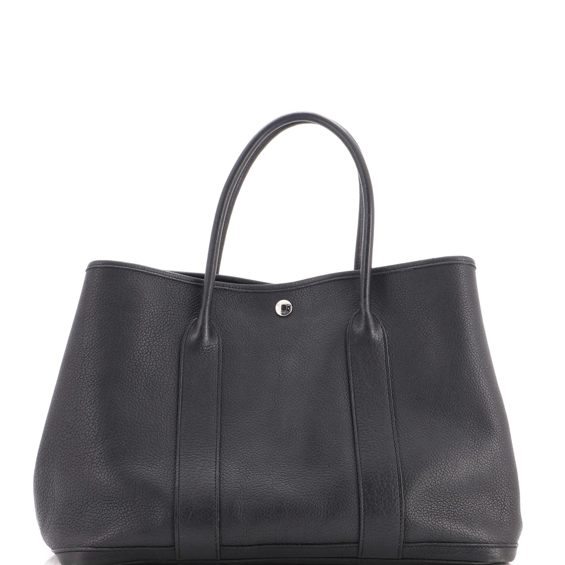 Leather tote