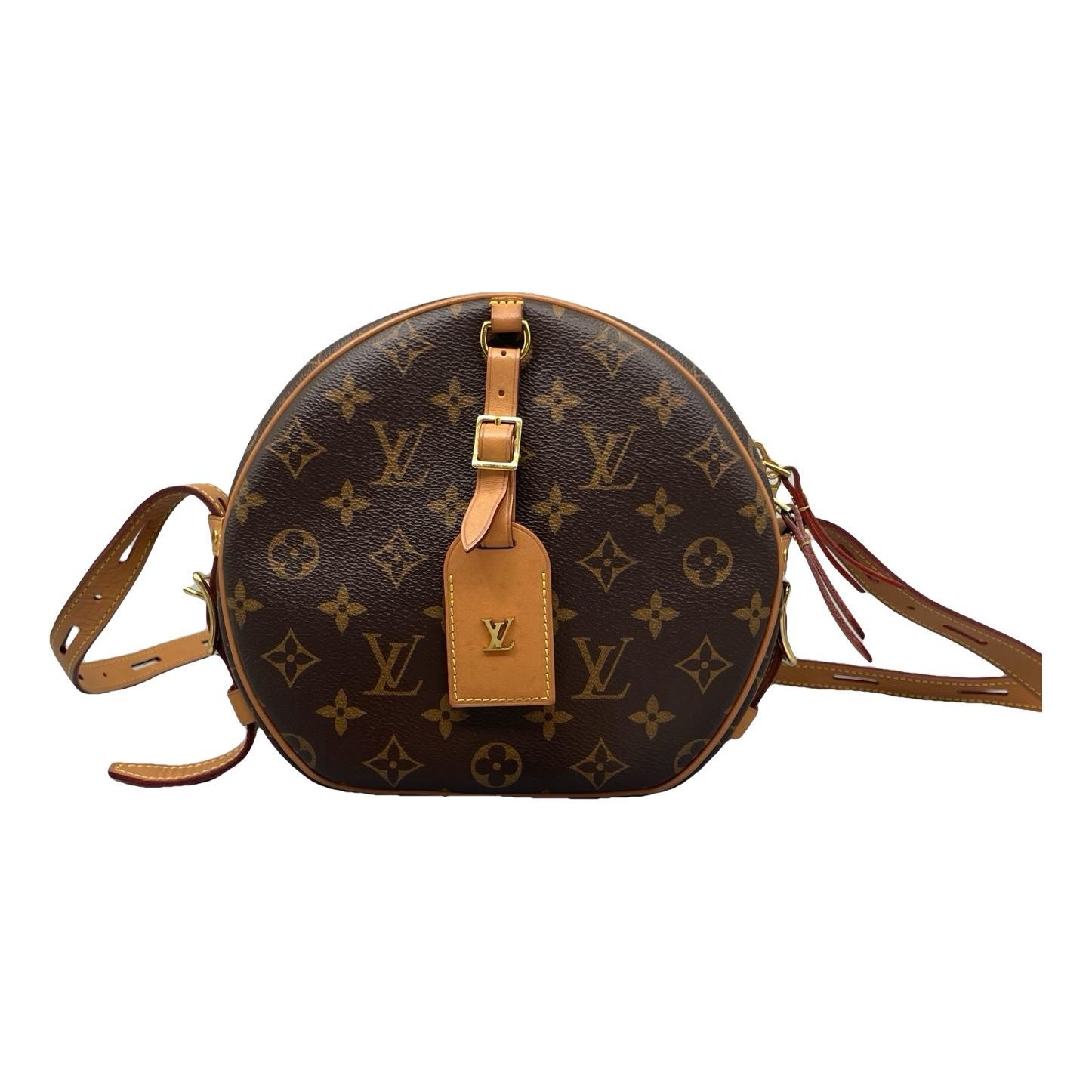 Boîte chapeau souple leather handbag