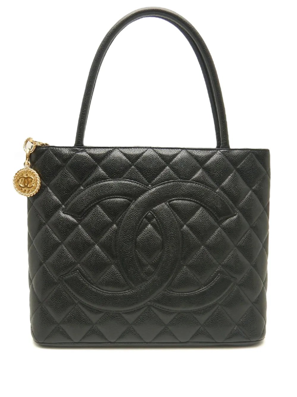 2000-2002 Caviar Medallion tote bag