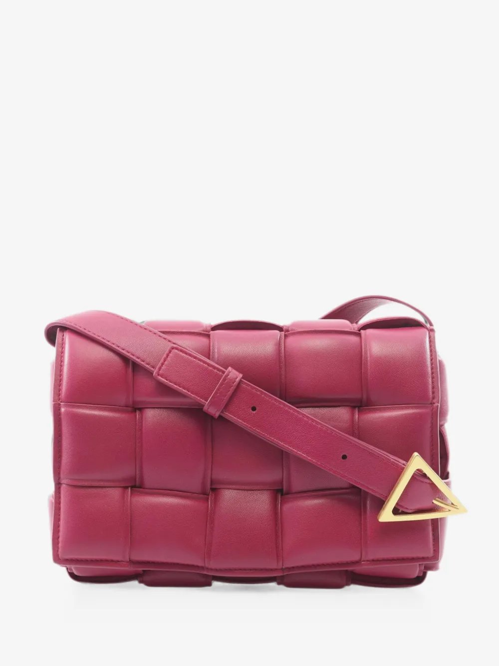 2012-2026 Nappa Intrecciato Padded Cassette crossbody bag