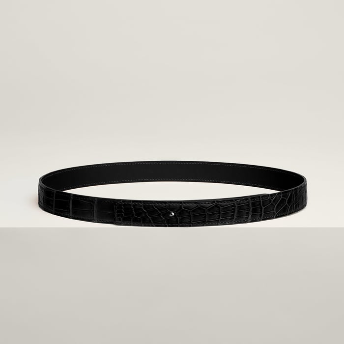Noir Leather Strap 24 MM