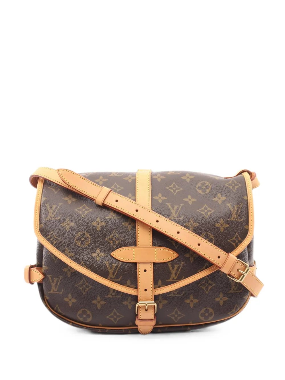 Louis Vuitton 2004 Saumur 30 Monogram shoulder bag