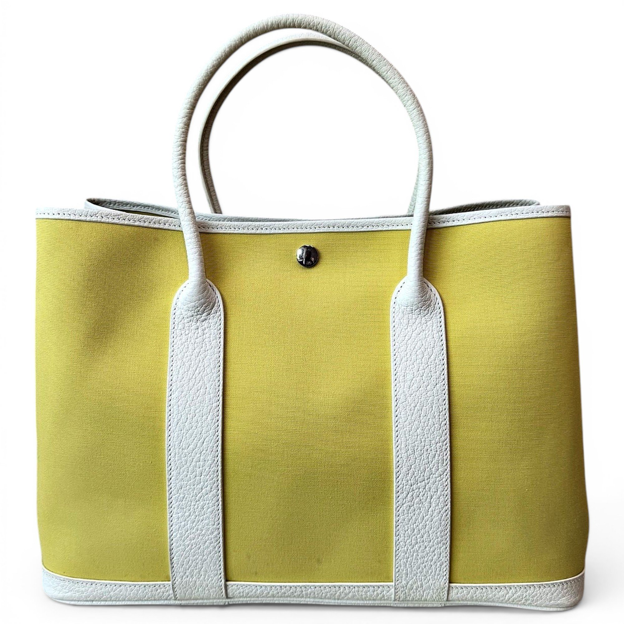 Garden Party leather handbag