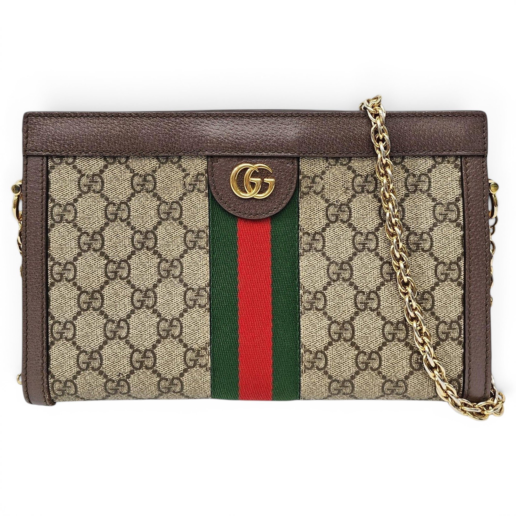 Ophidia leather handbag