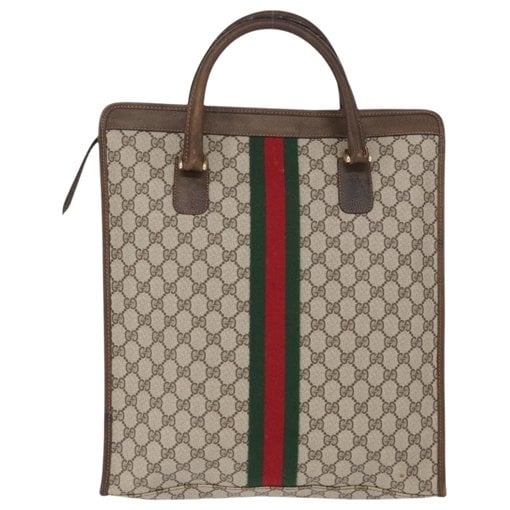 Leather tote