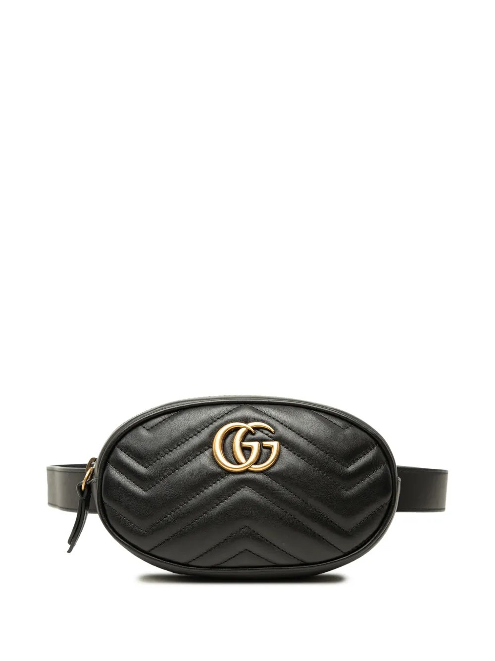 2016-2026 GG Marmont Matelasse Calfskin belt bag