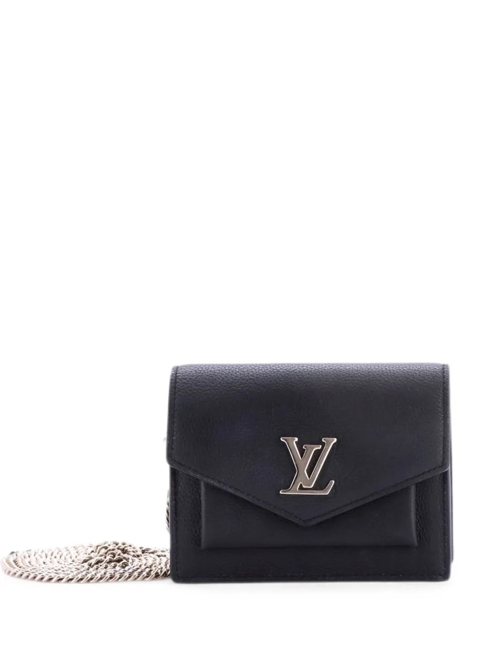 Mylockme Chain Pochette Leather Mini shoulder bag