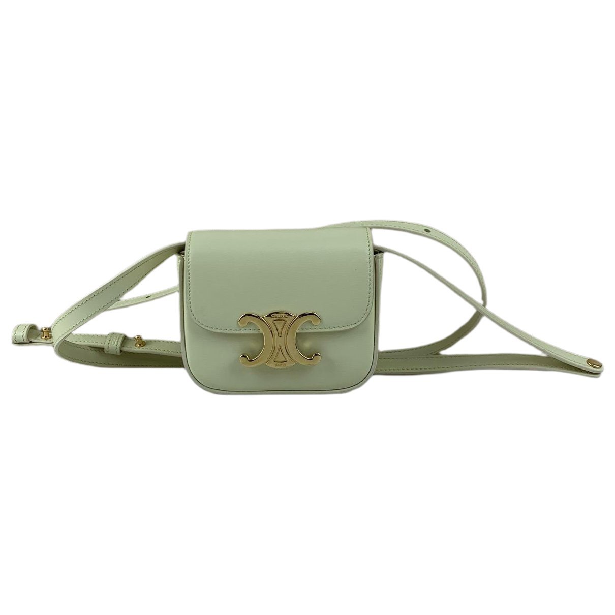 Triomphe leather handbag