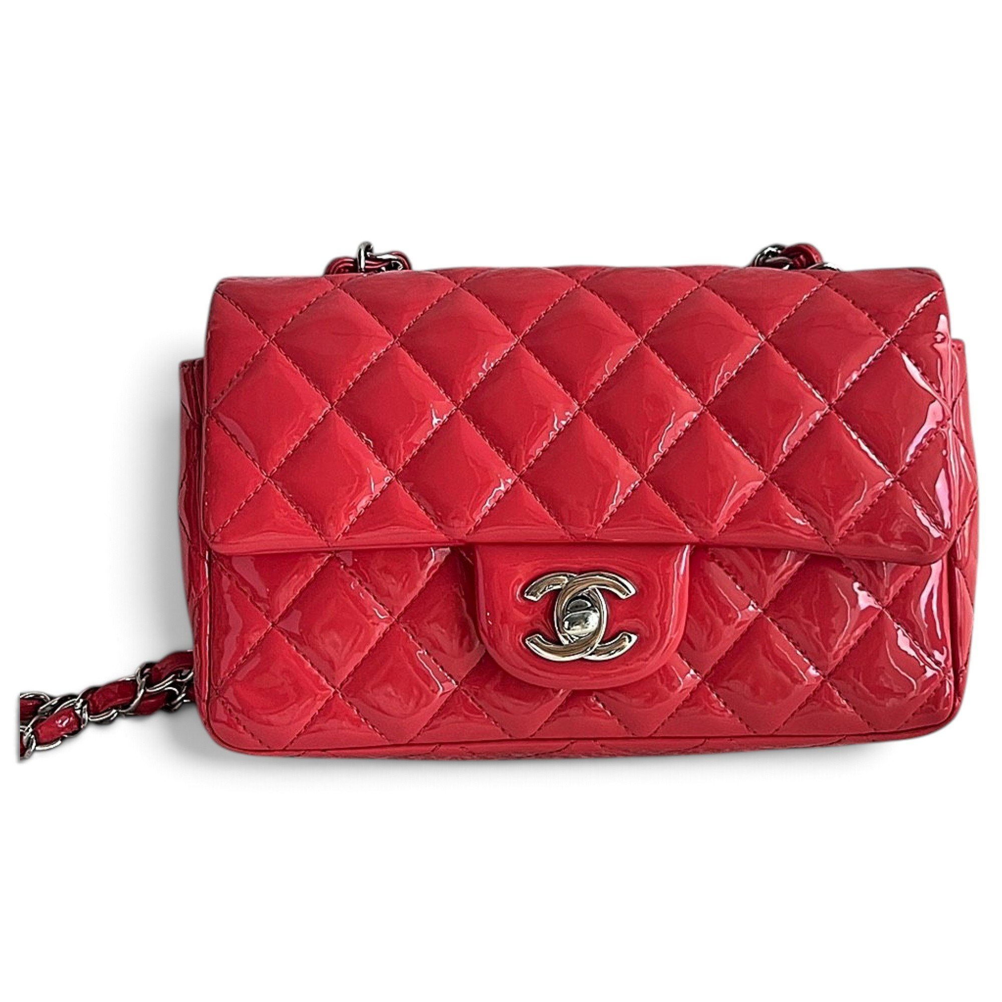 Timeless/Classique patent leather handbag