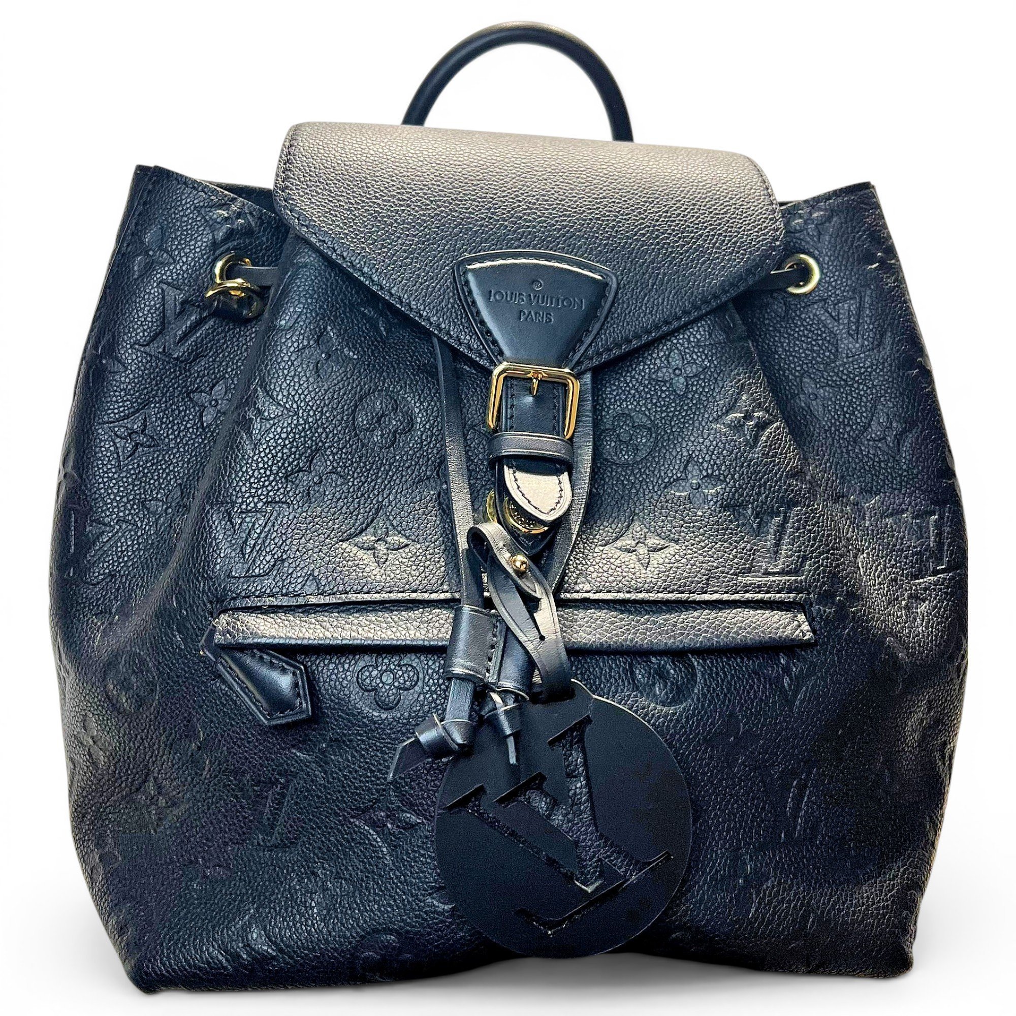Montsouris leather backpack