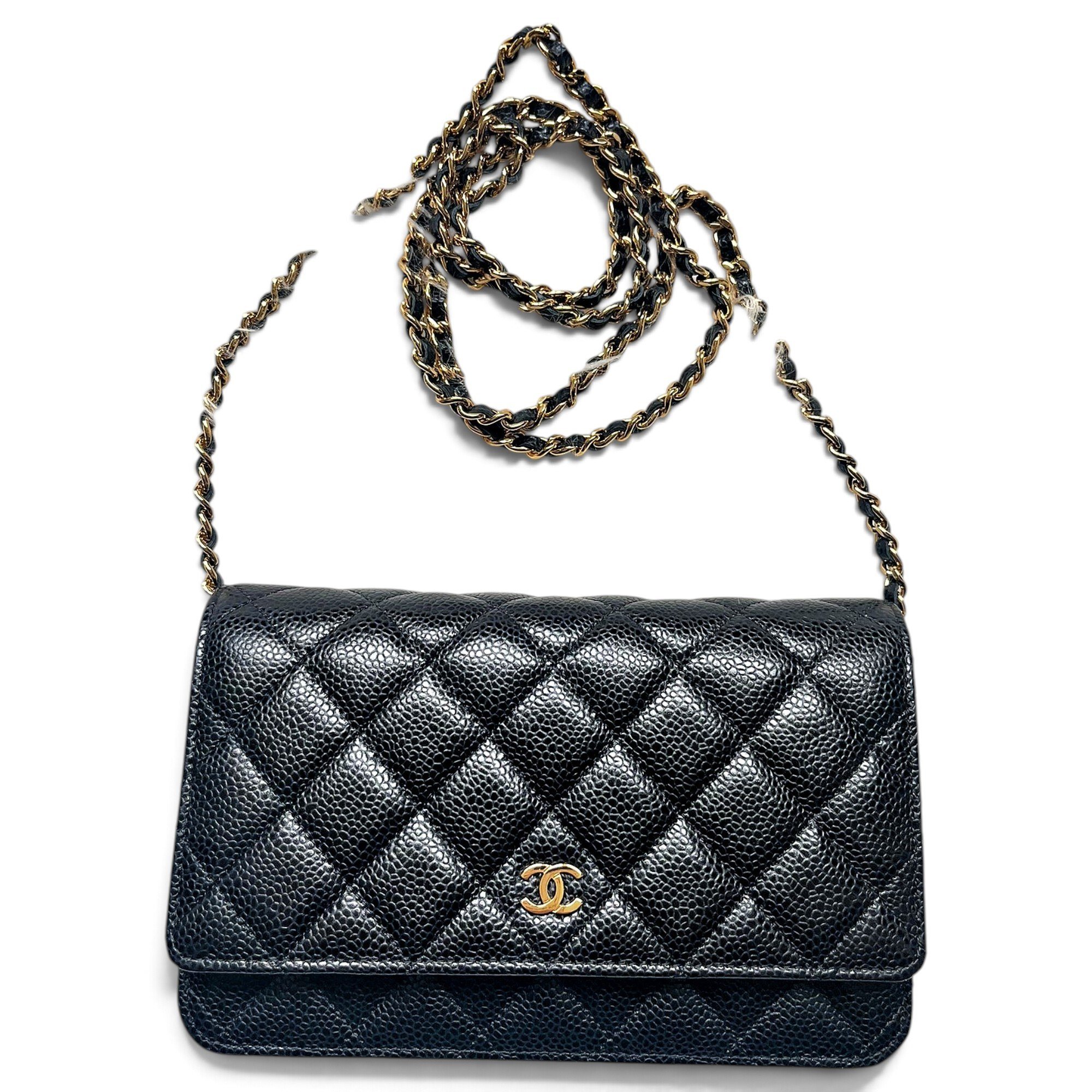 Wallet On Chain Timeless/Classique leather crossbody bag