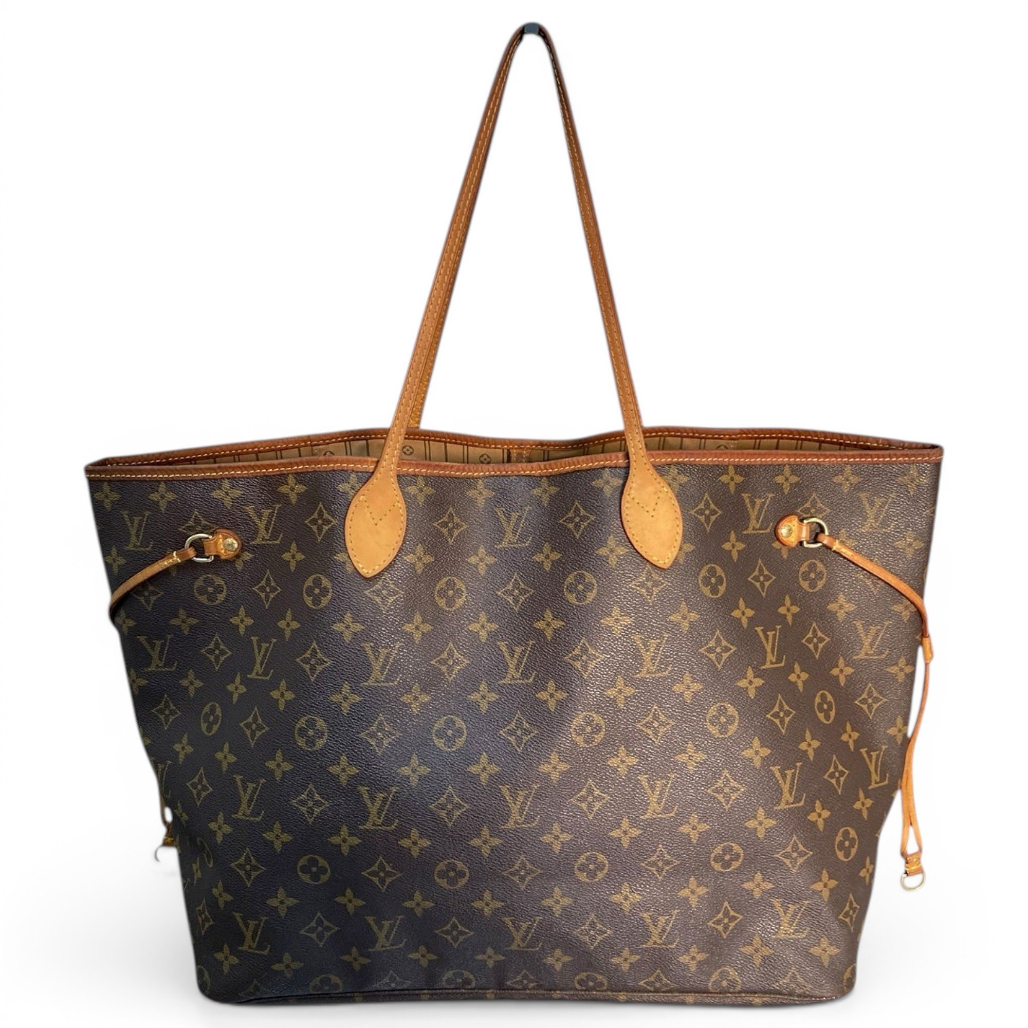 Neverfull leather tote
