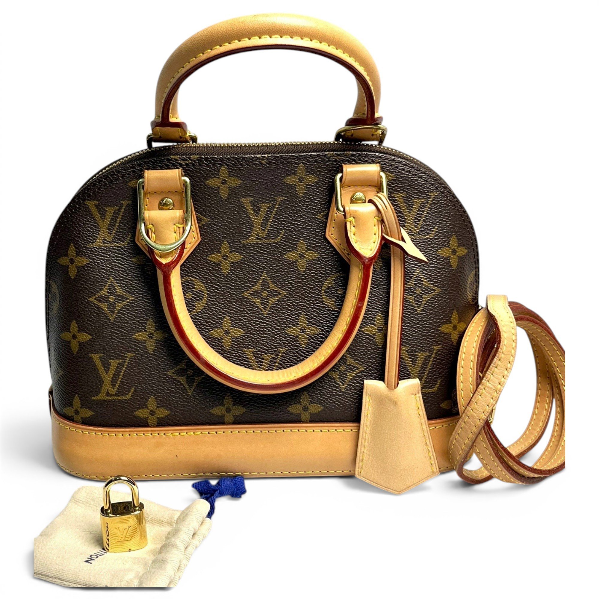 Alma BB leather handbag