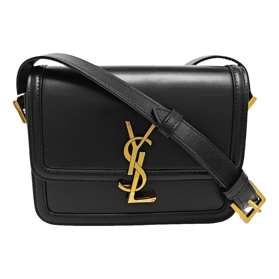 Solférino leather handbag