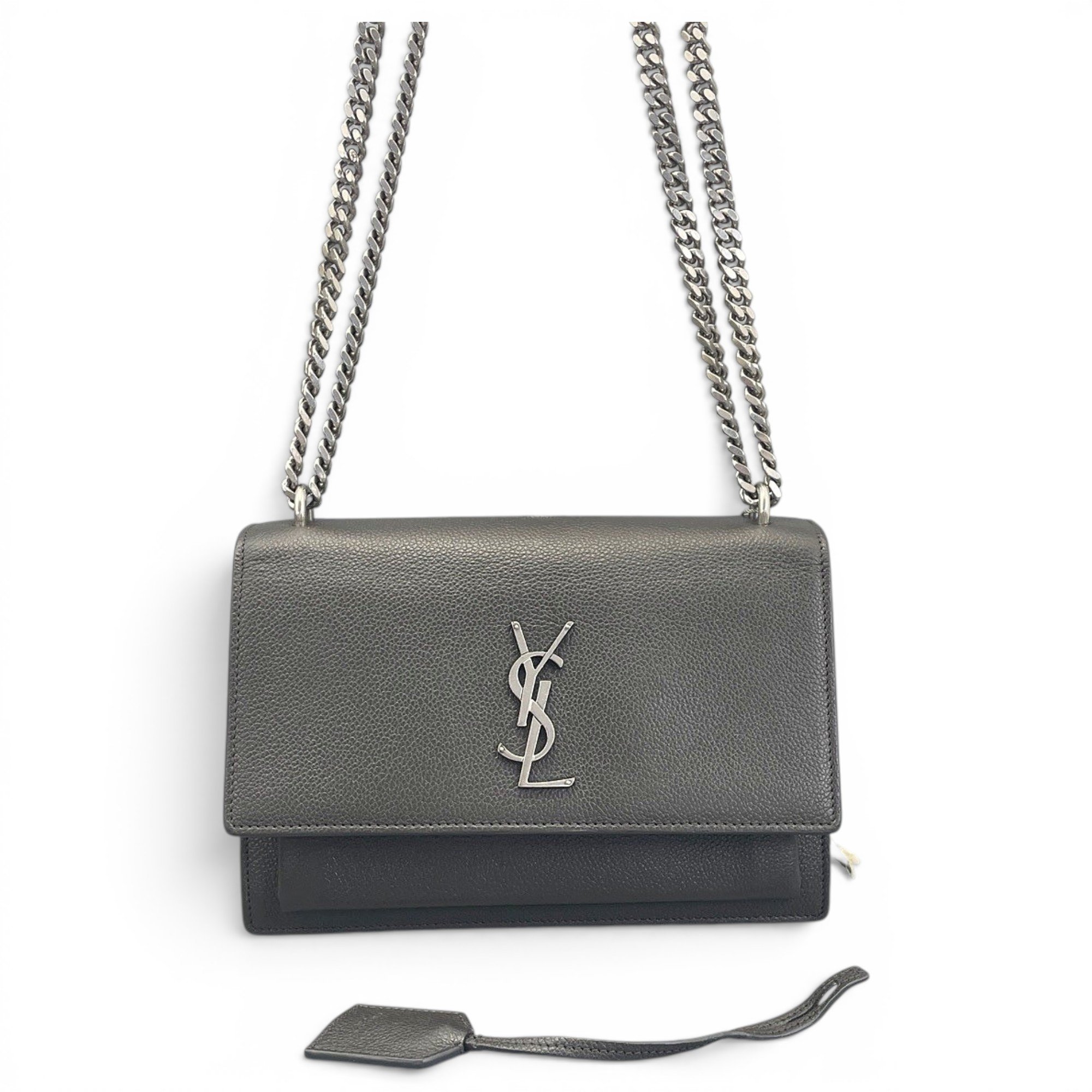 Sunset leather crossbody bag