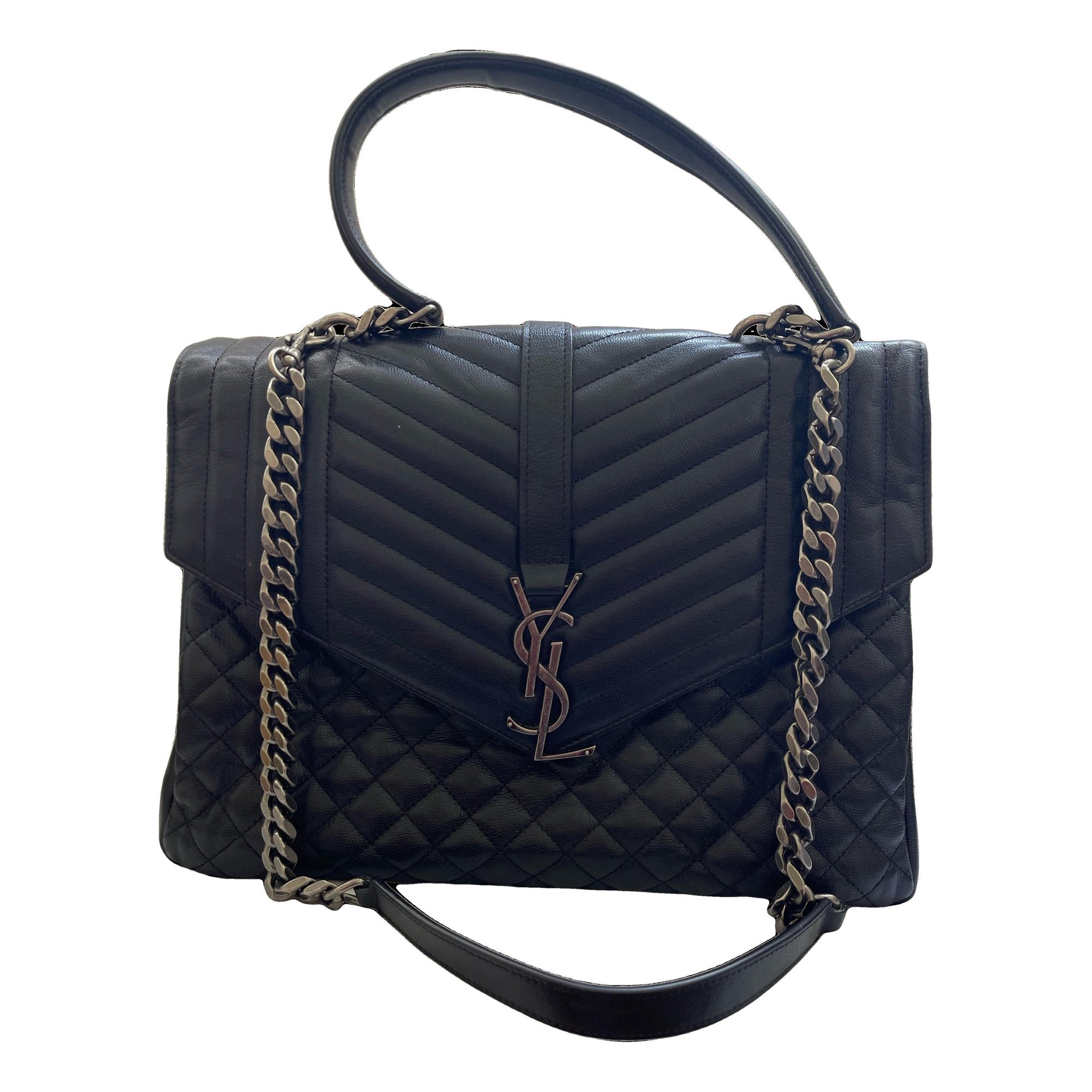 Leather handbag