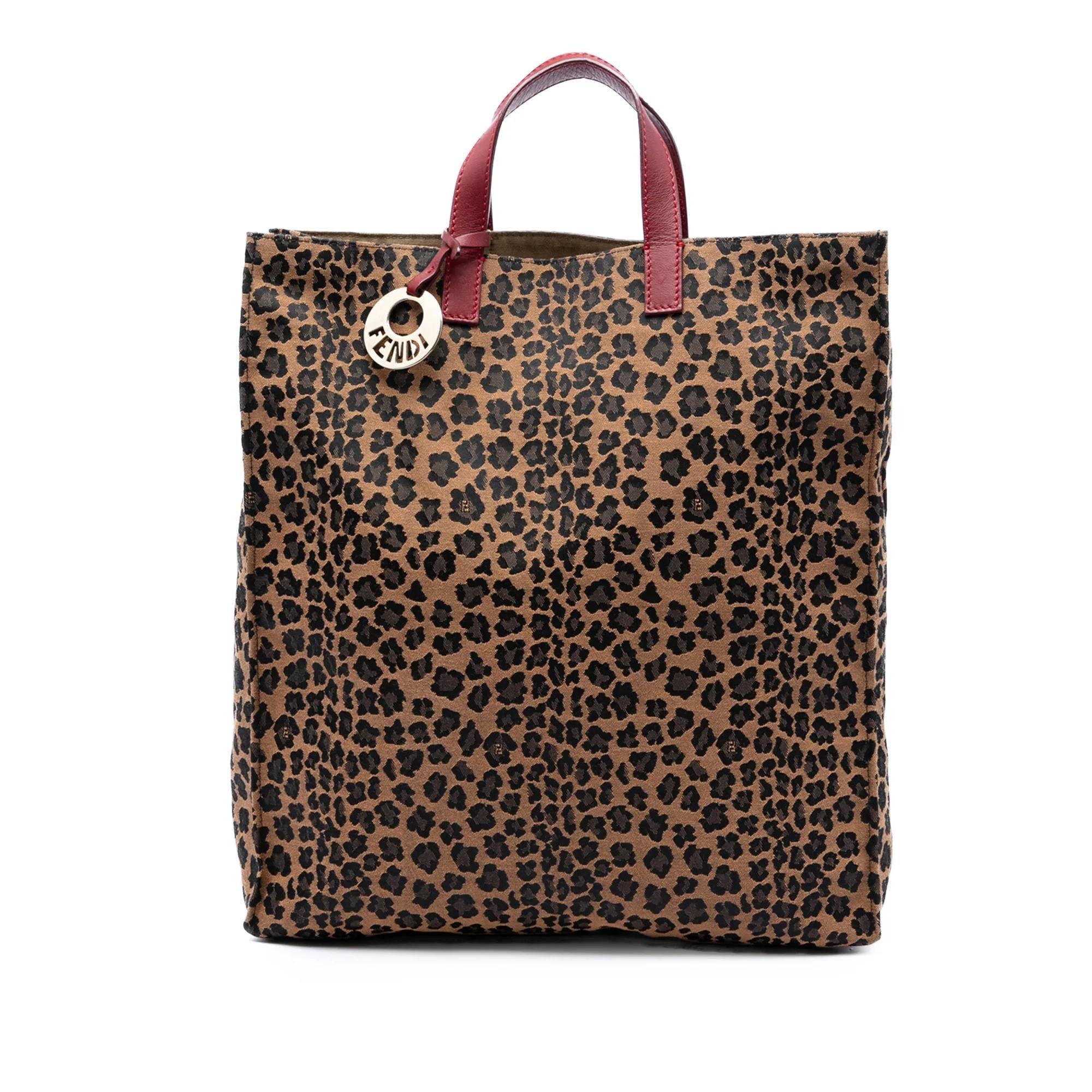 Logo Shopper Tote leather handbag