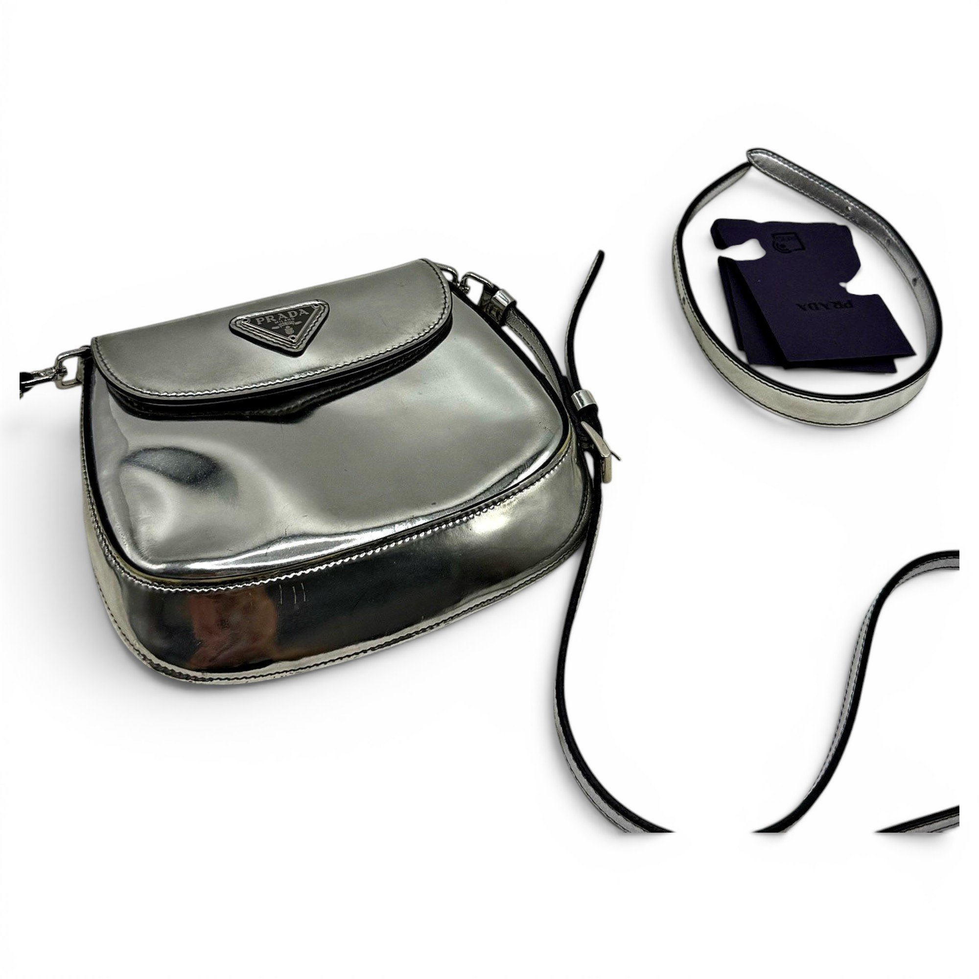 Cleo Flap leather handbag