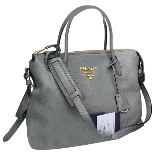 Leather tote