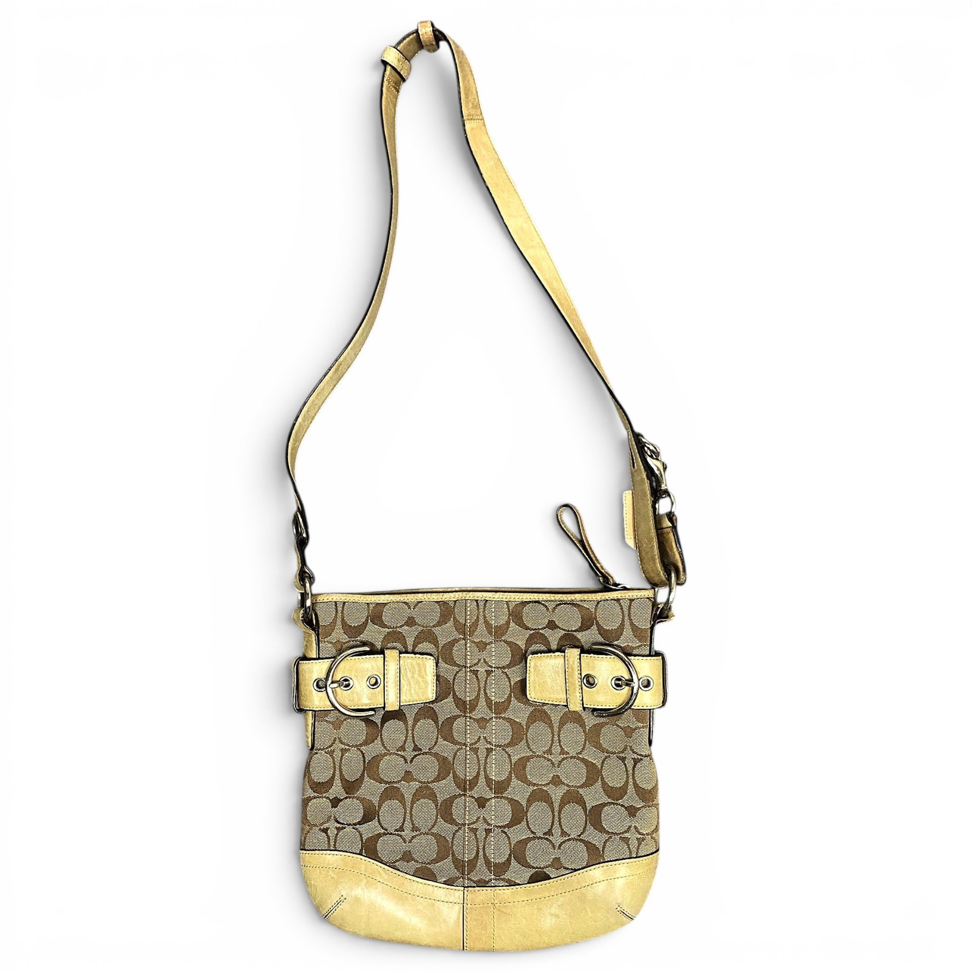 Leather crossbody bag