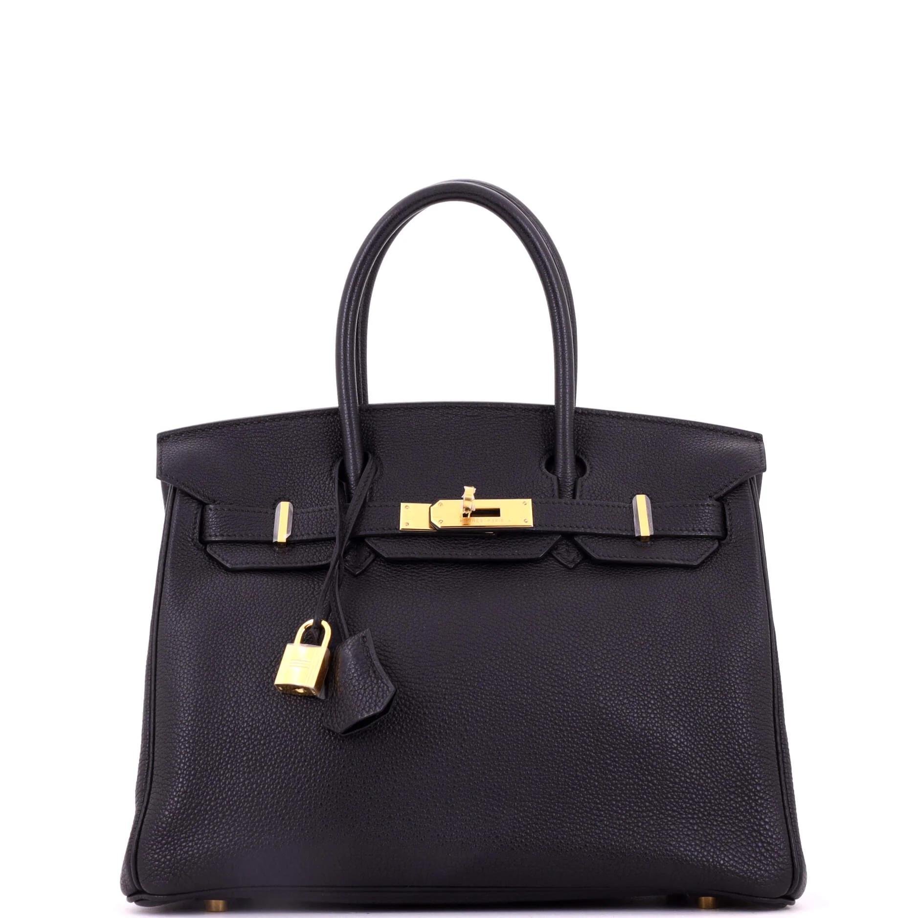 Birkin 30 leather tote