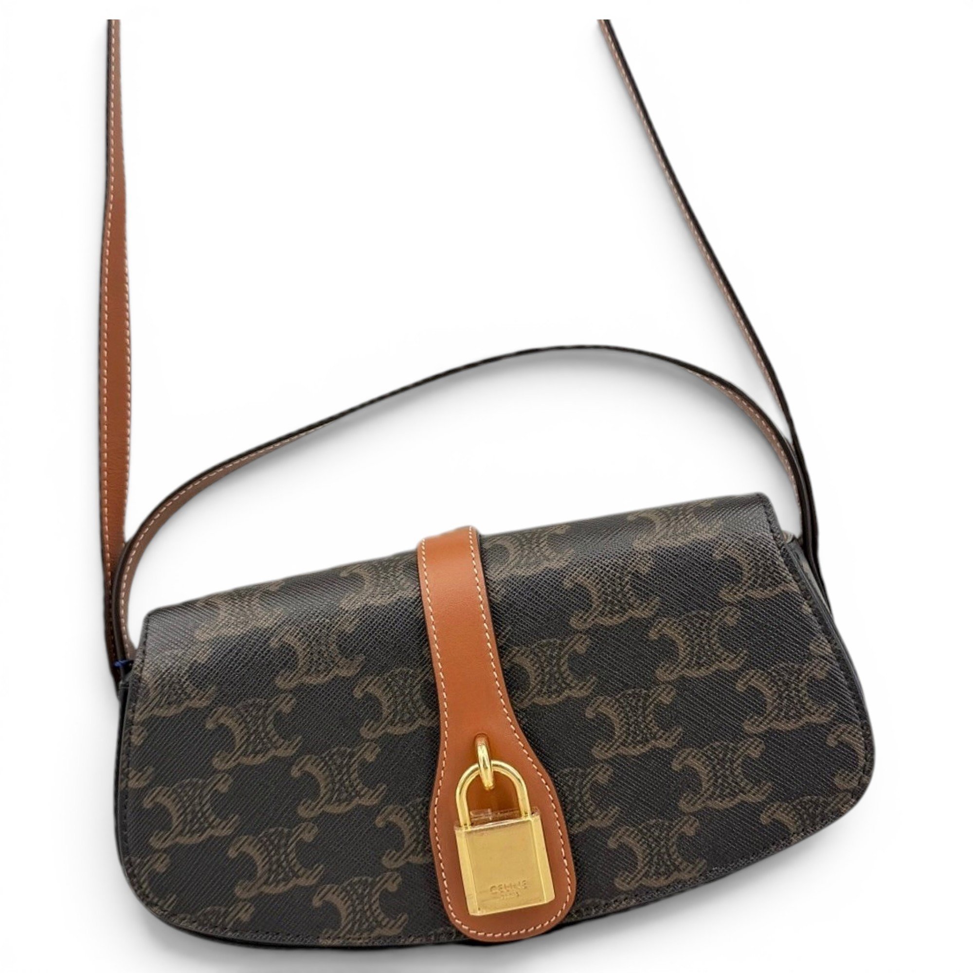 Tabou leather handbag