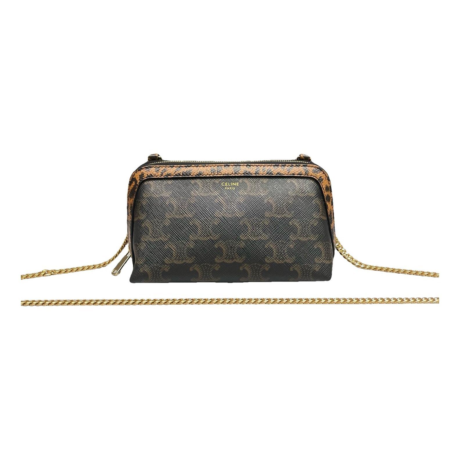 Vinyl crossbody bag