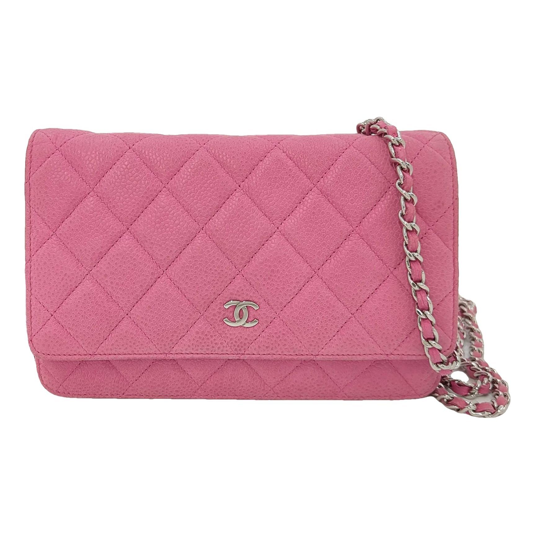 Wallet On Chain Timeless/Classique leather handbag
