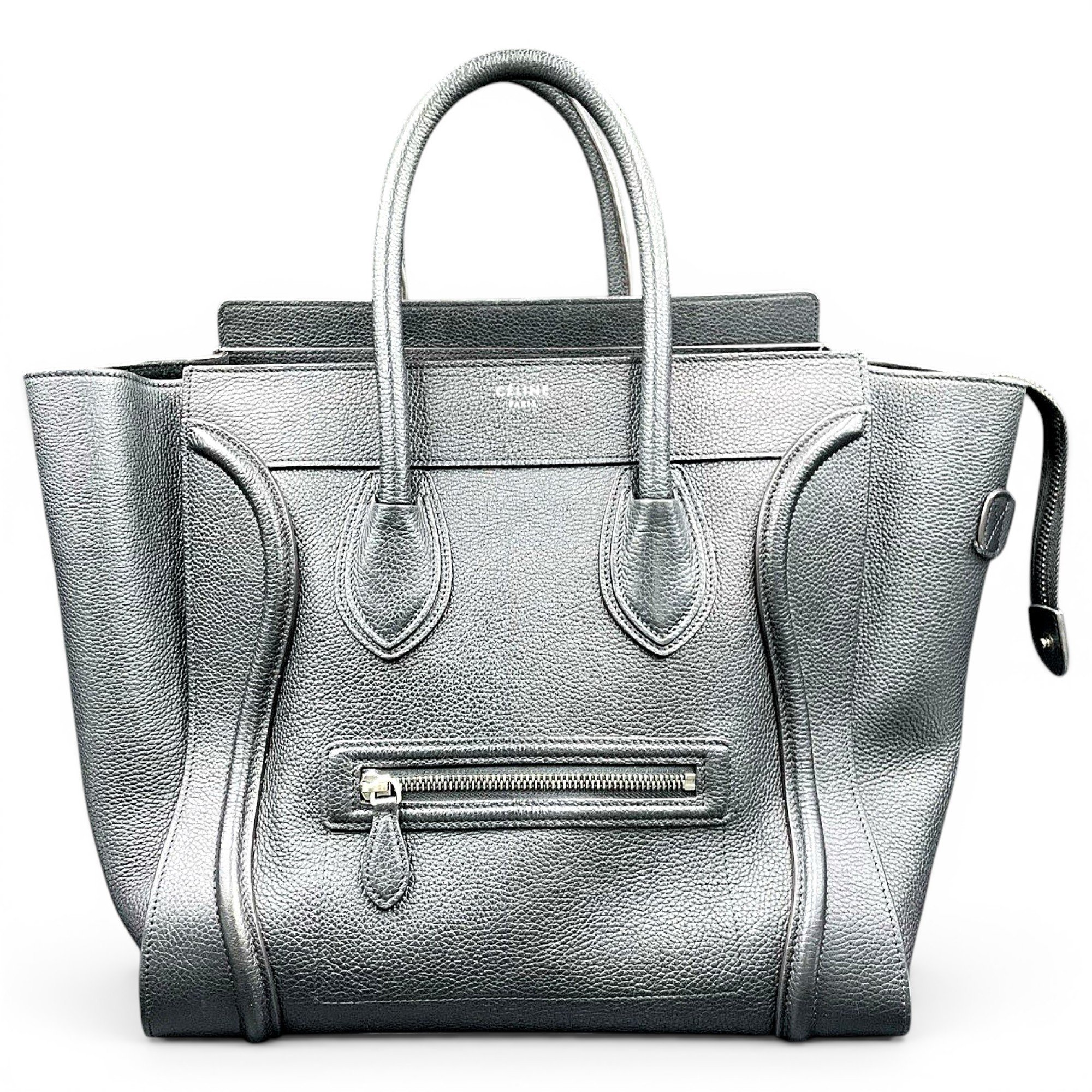 Luggage leather handbag