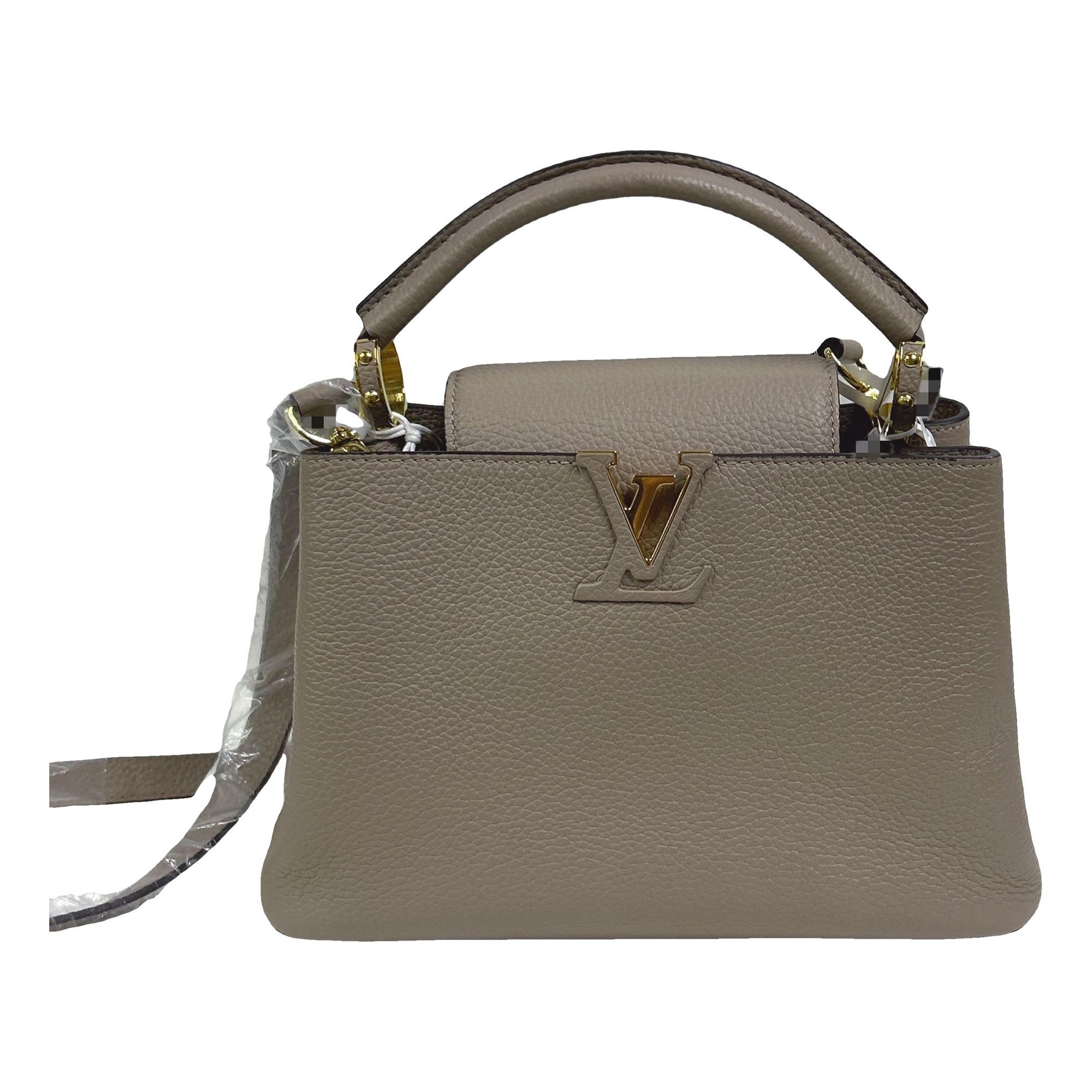 Capucines leather handbag