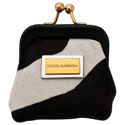 Dolce & Gabbana Pony-style calfskin clutch bag