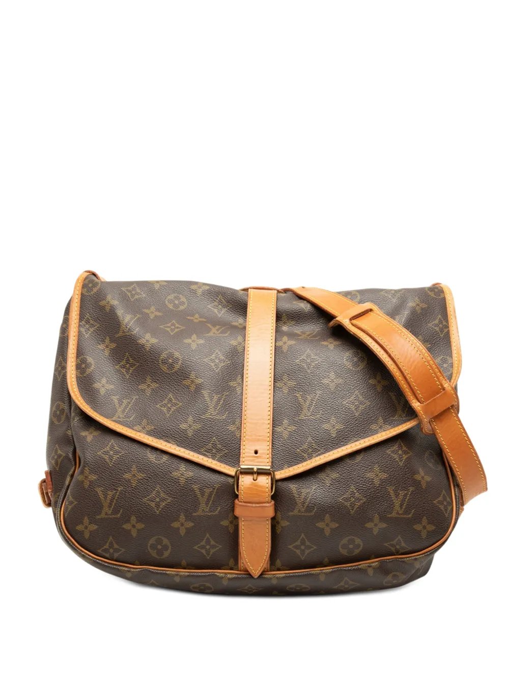 1990 Monogram Saumur 35 crossbody bag