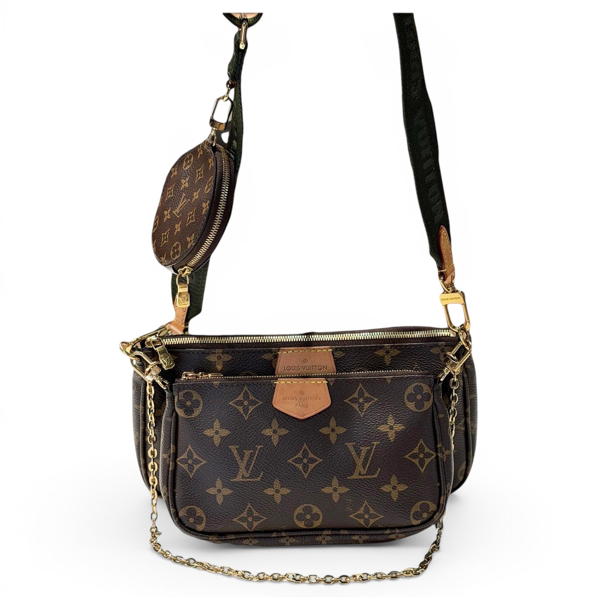 Multi Pochette Accessoires leather handbag