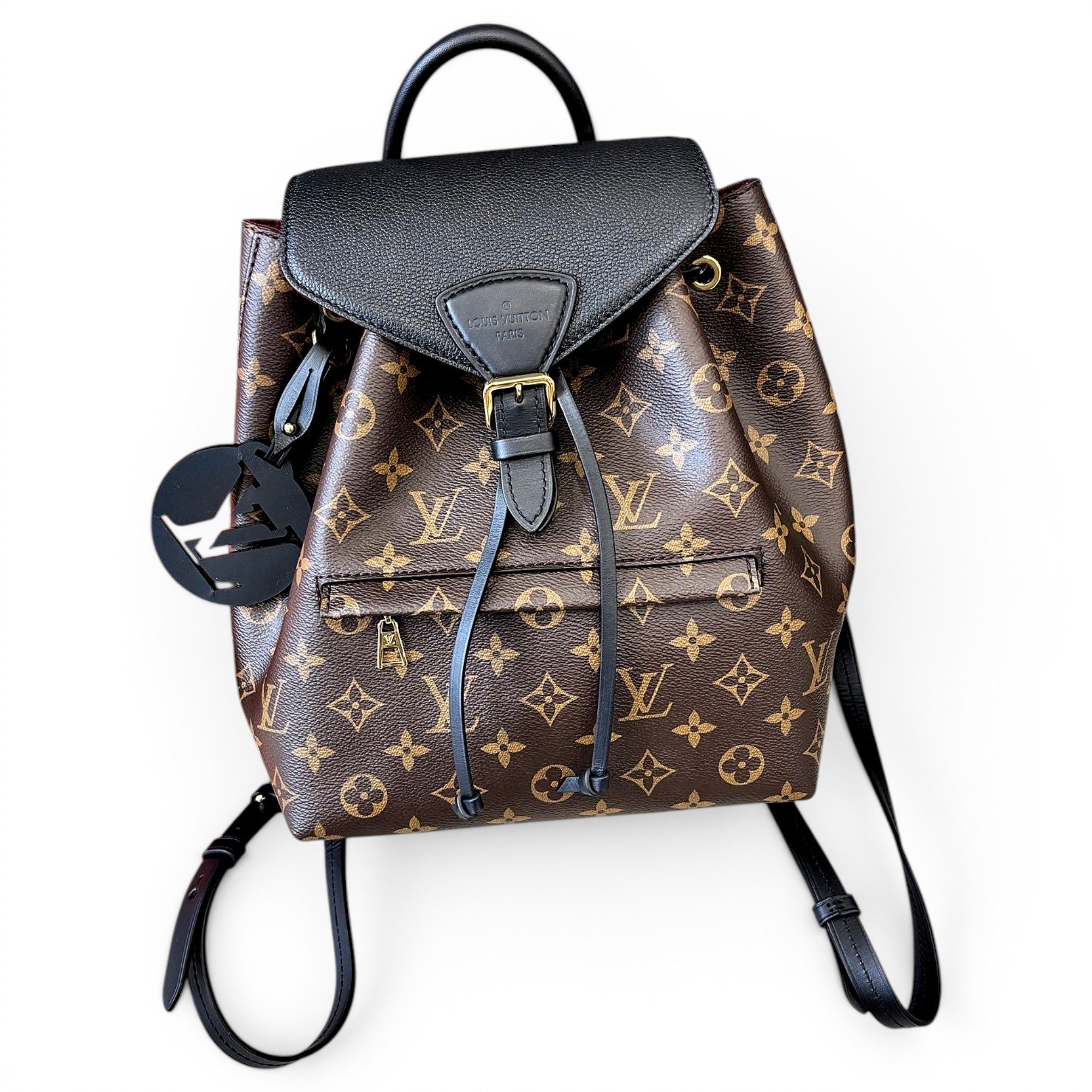 Montsouris leather backpack