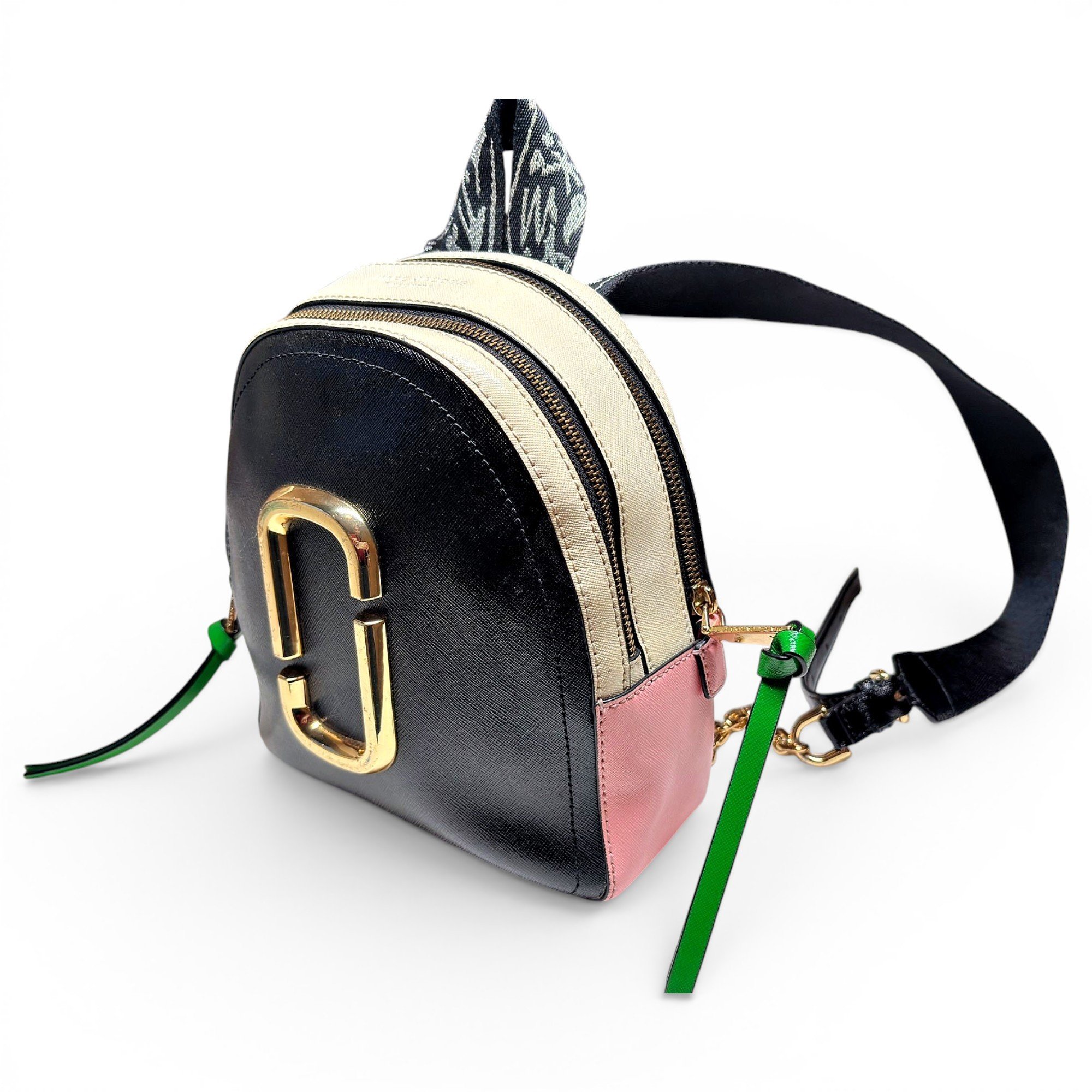 Leather backpack