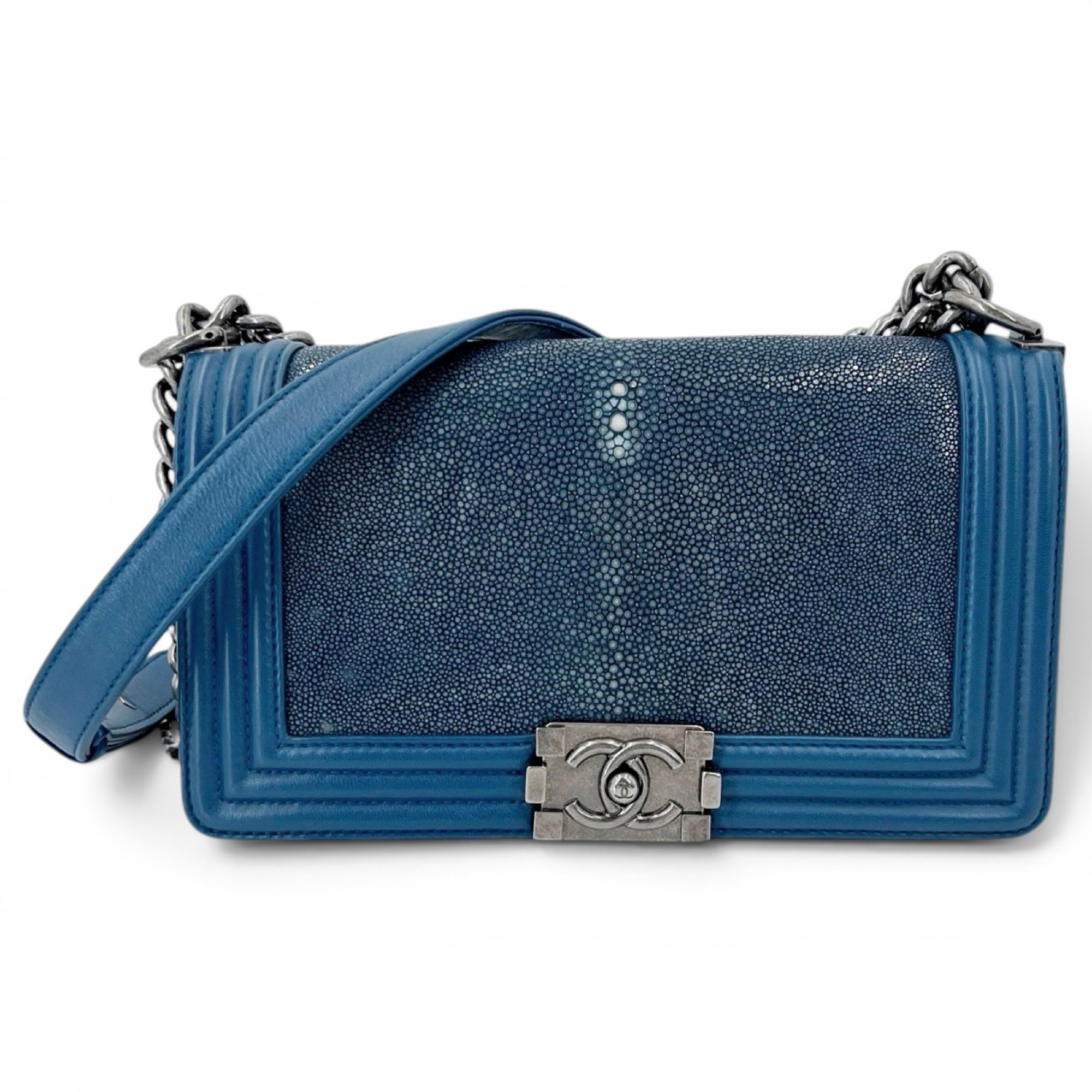 Boy leather handbag