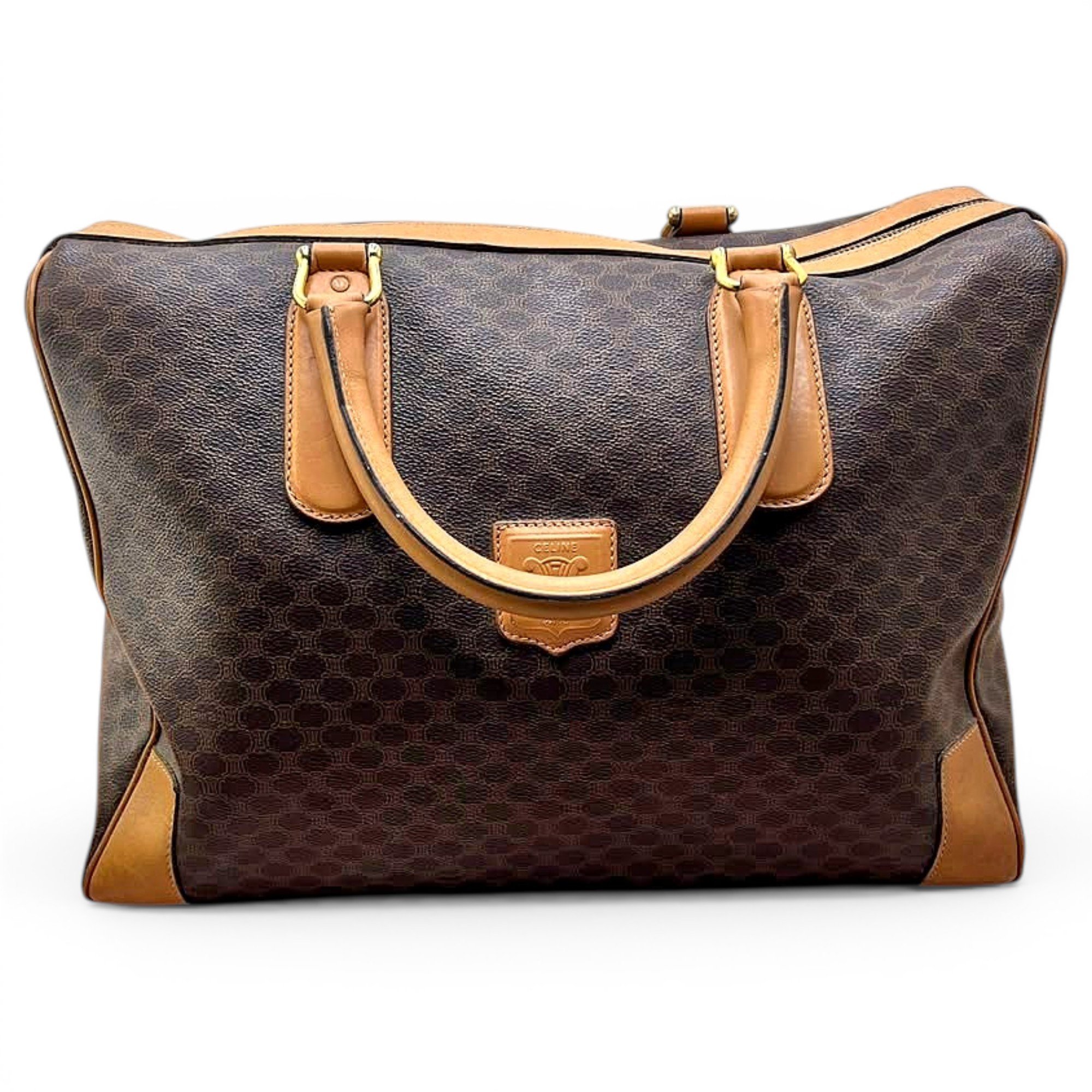 Leather tote