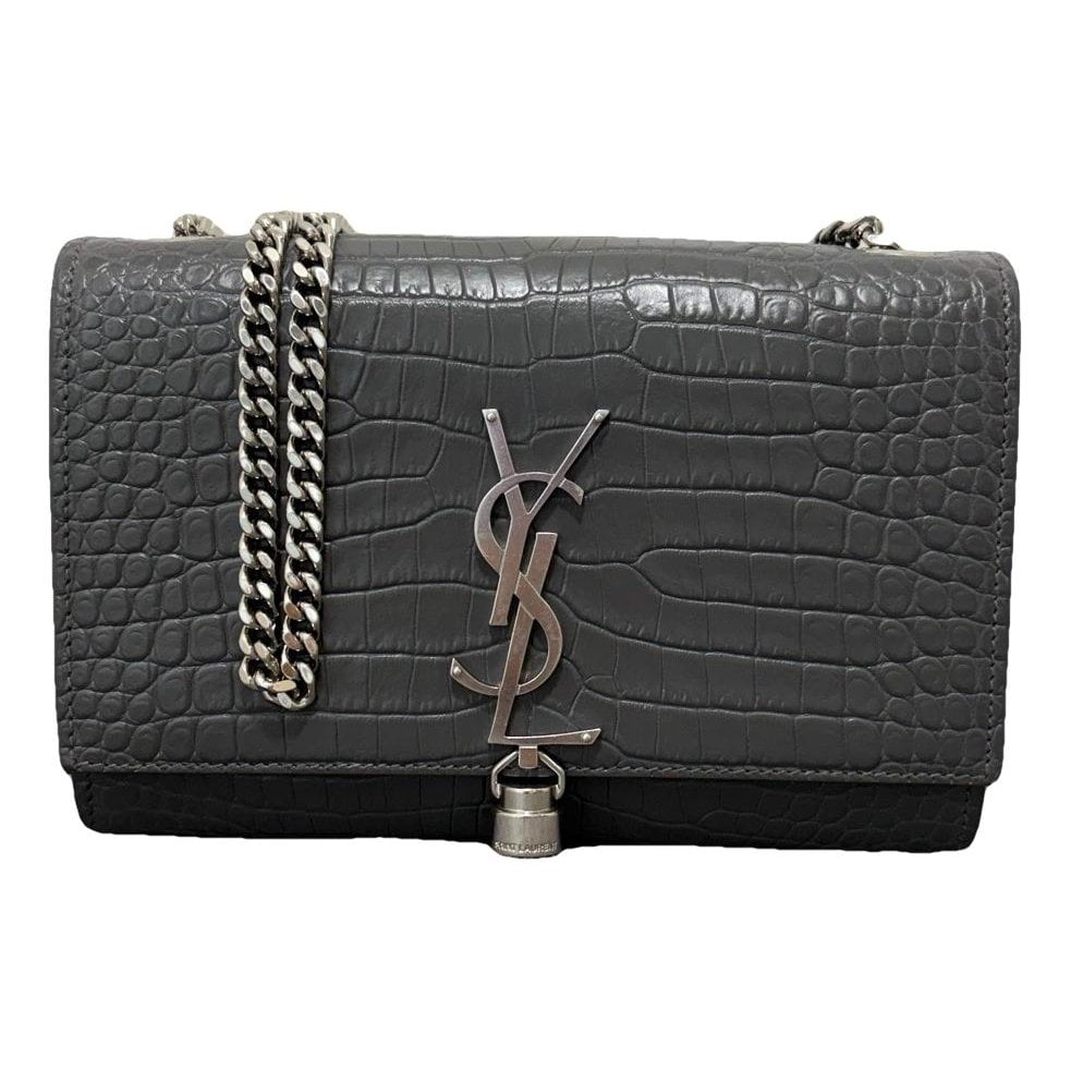 Pompom Kate leather handbag