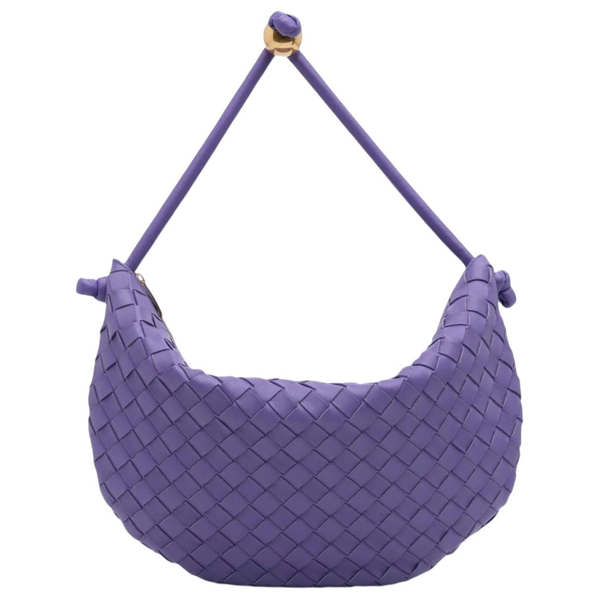 Pouch leather handbag