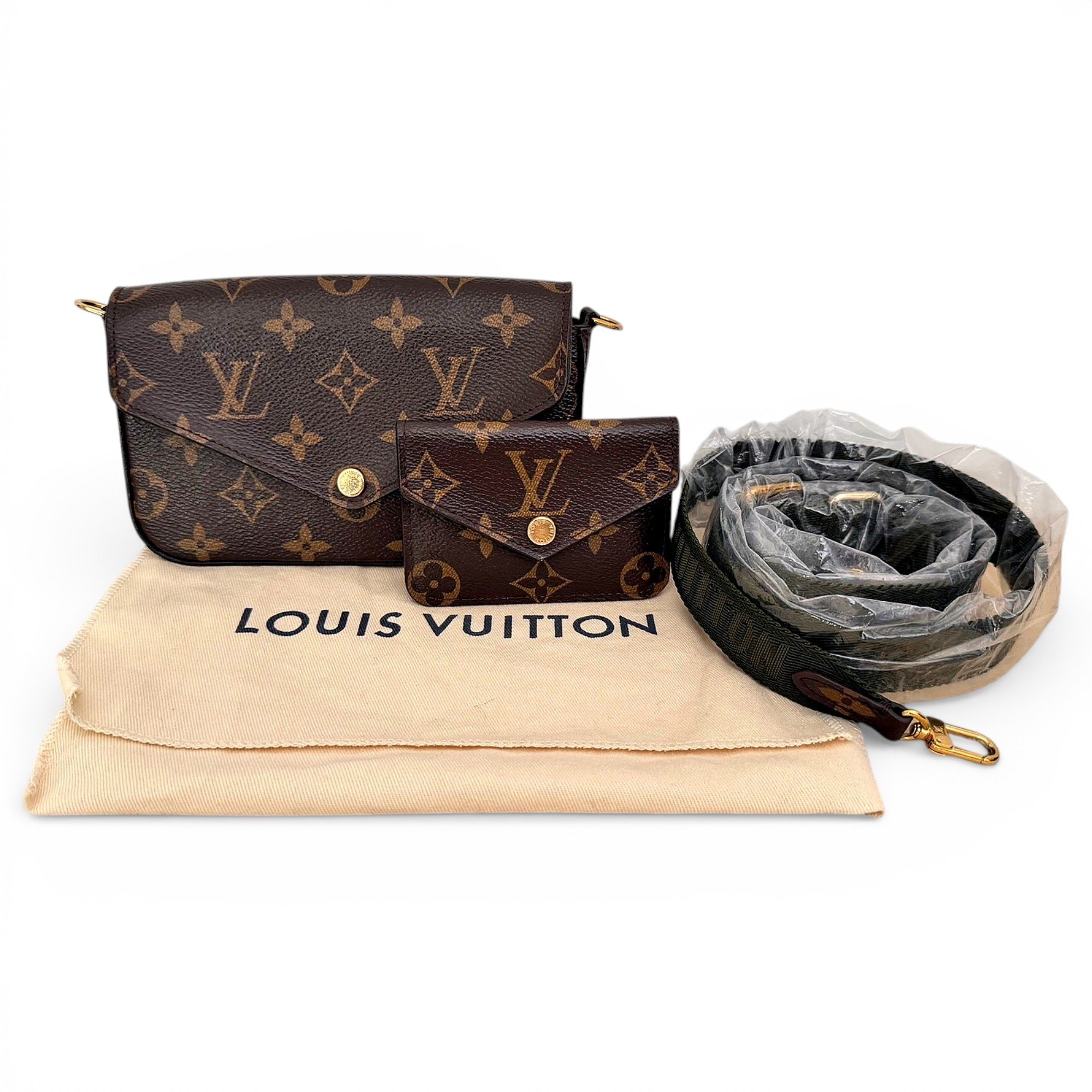 Félicie Strap & Go leather crossbody bag