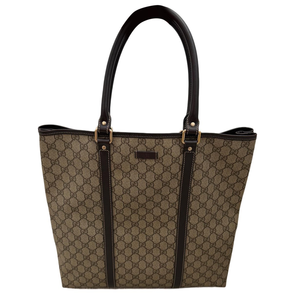 Leather tote