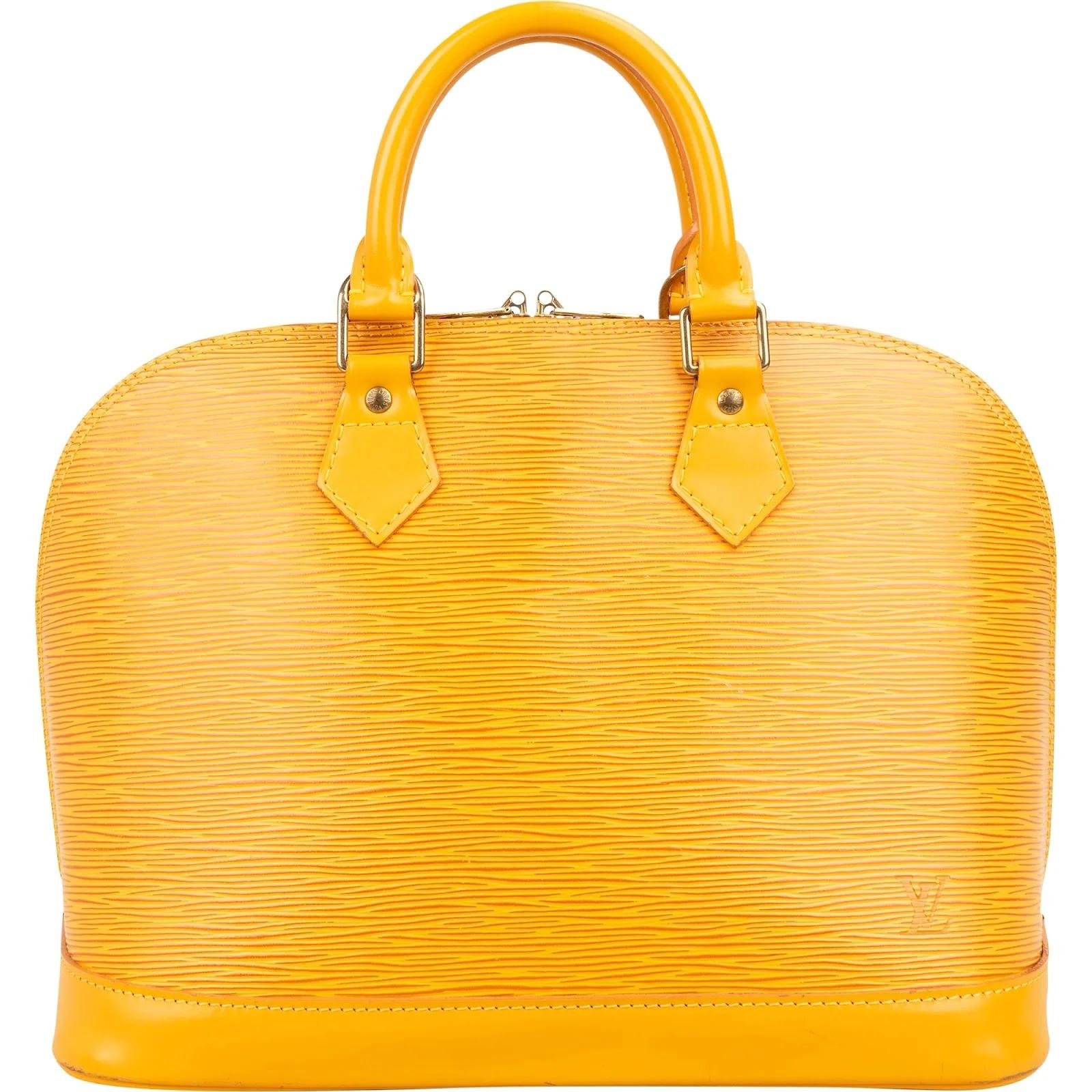 Alma leather handbag