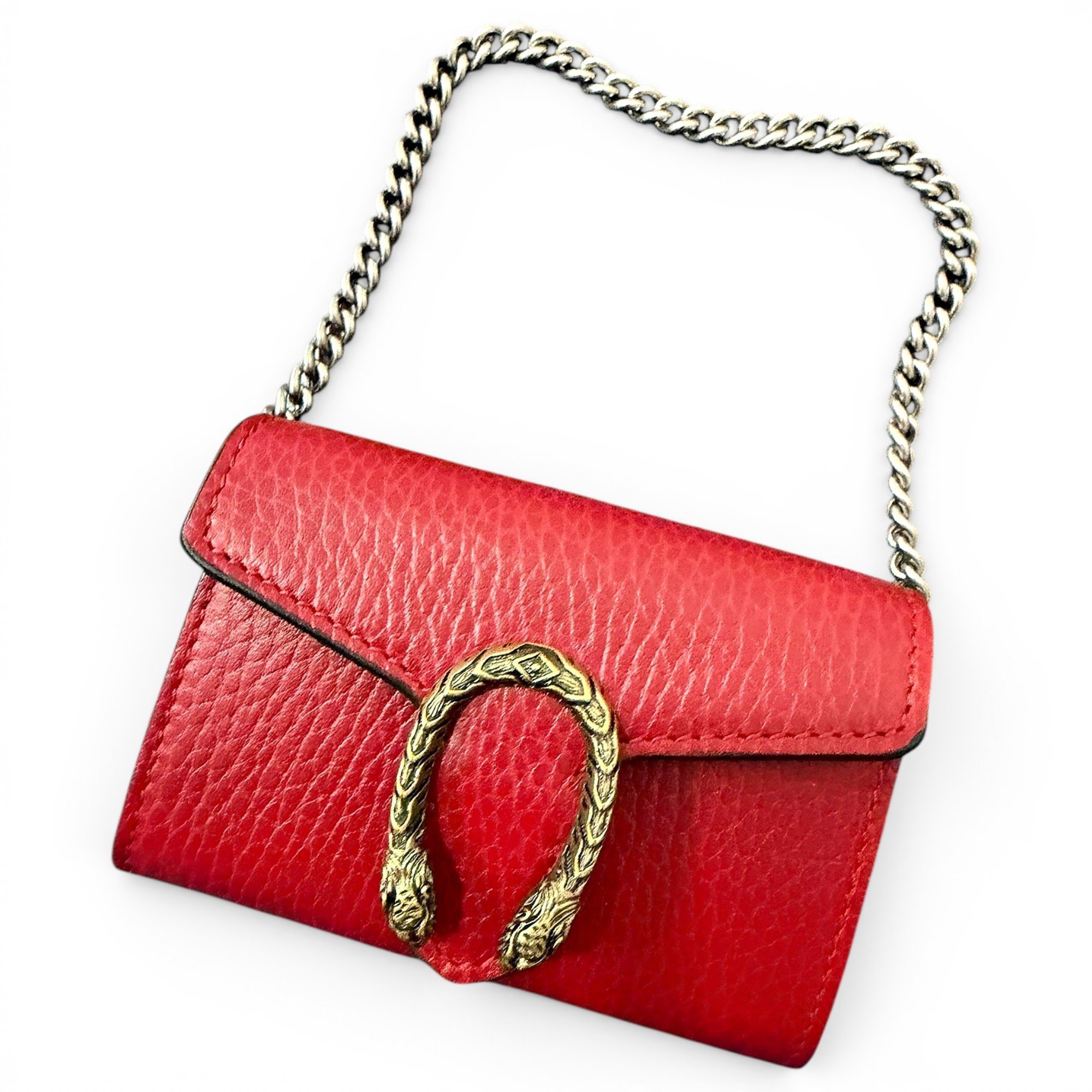 Dionysus Super Mini leather crossbody bag
