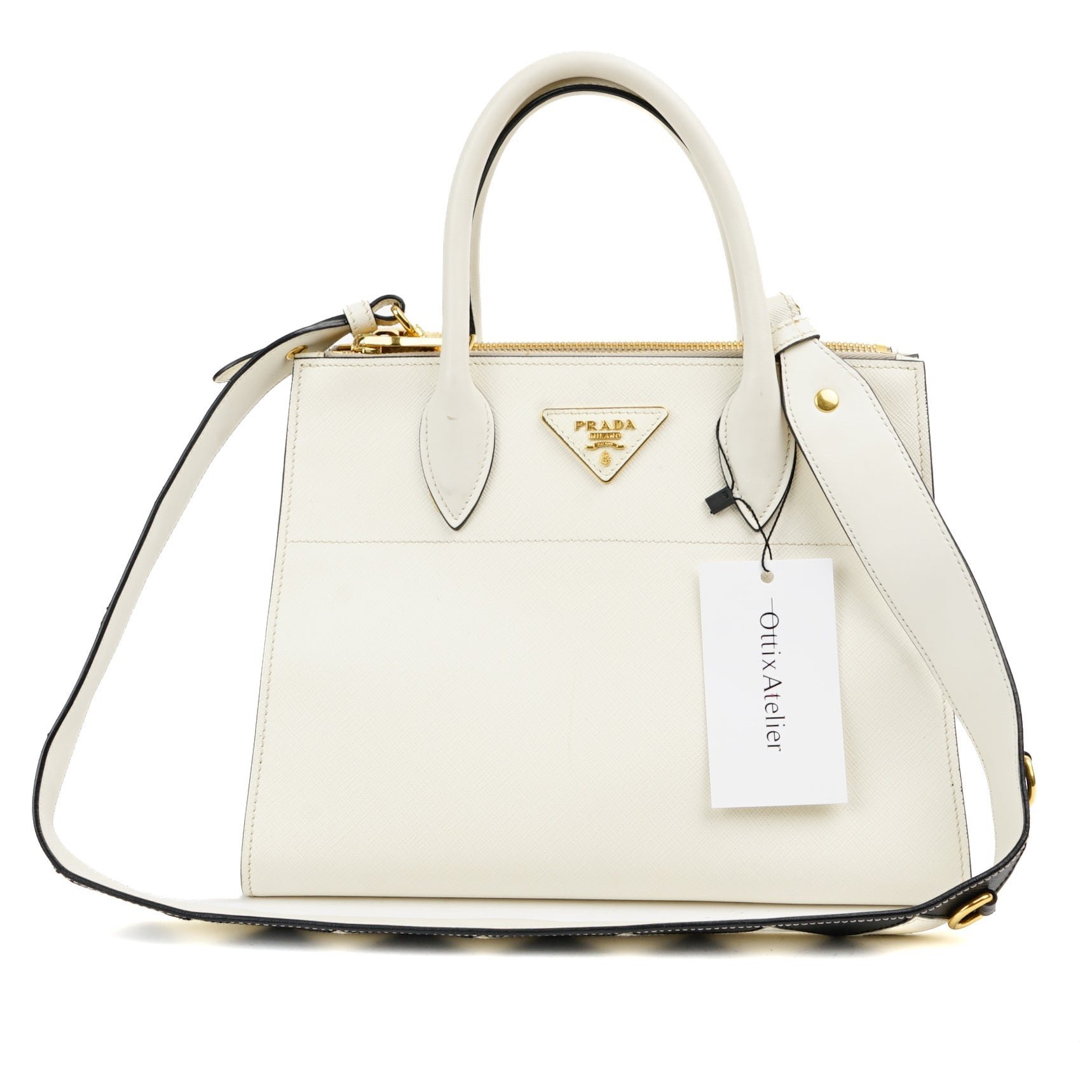 Galleria leather tote