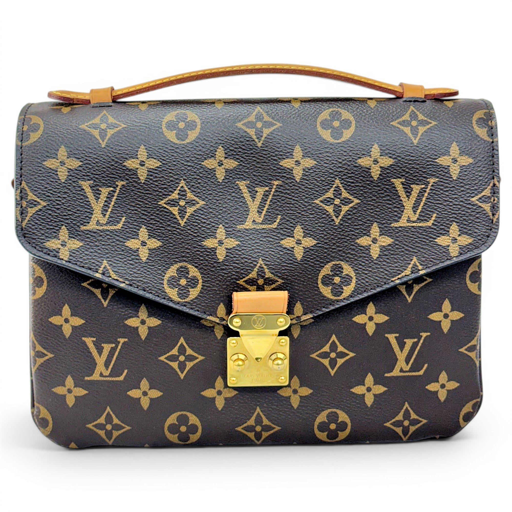 Metis leather handbag
