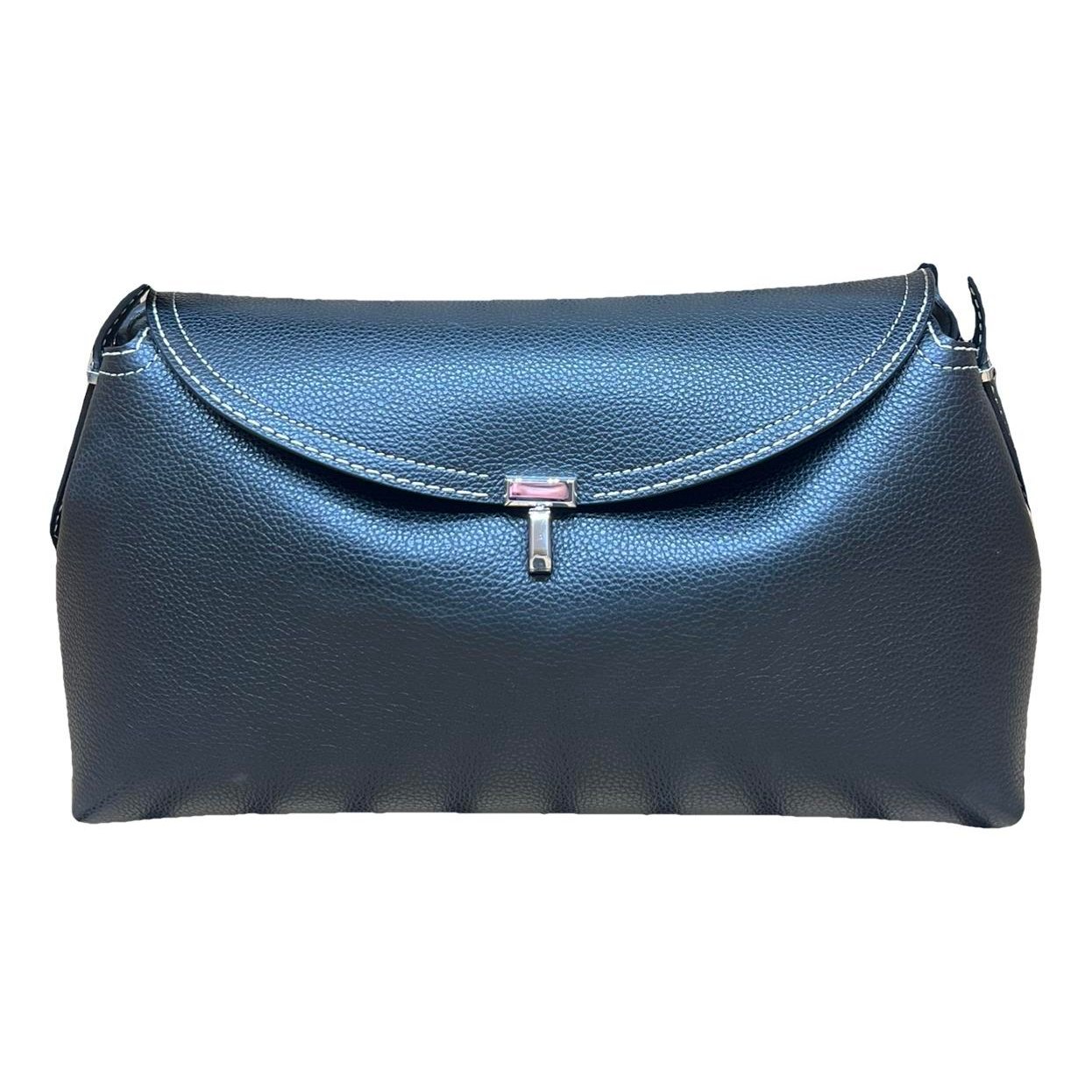 Toteme T-Lock leather handbag