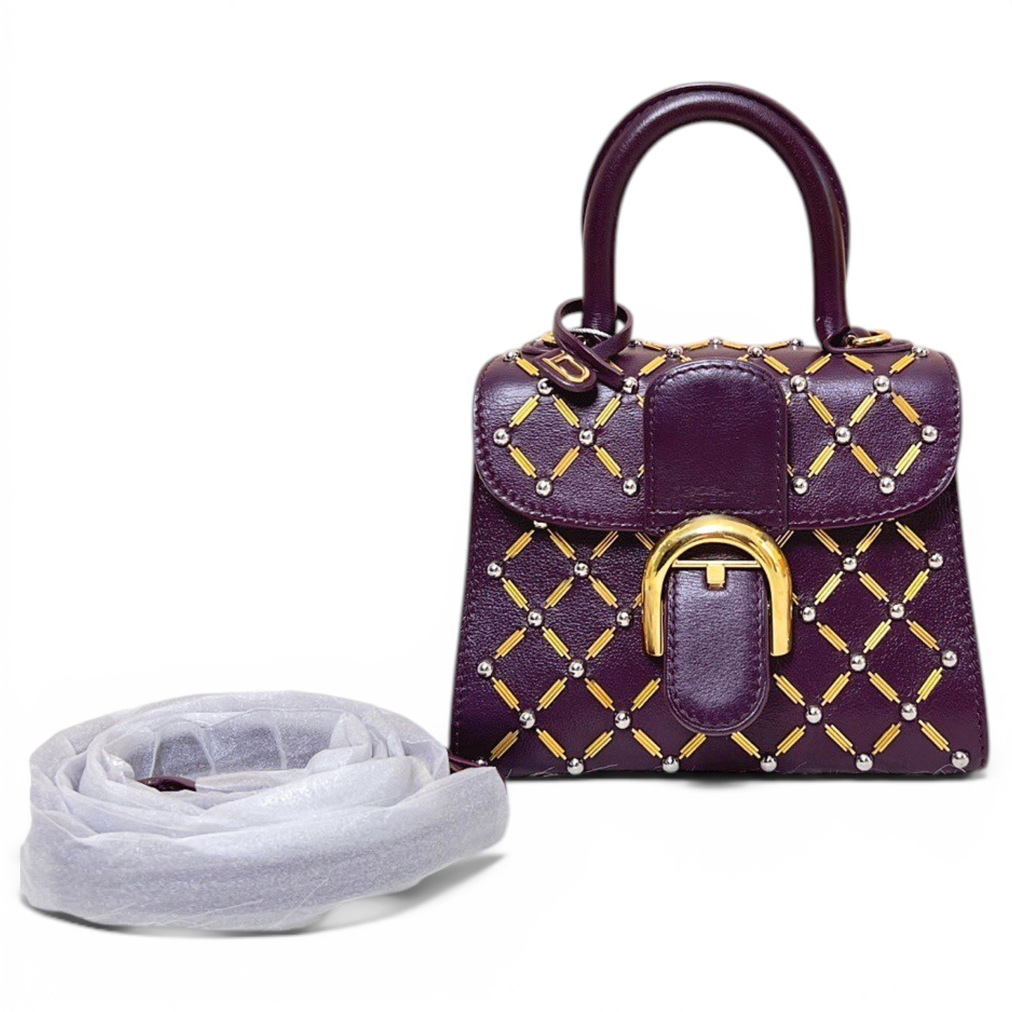 Brillant leather handbag