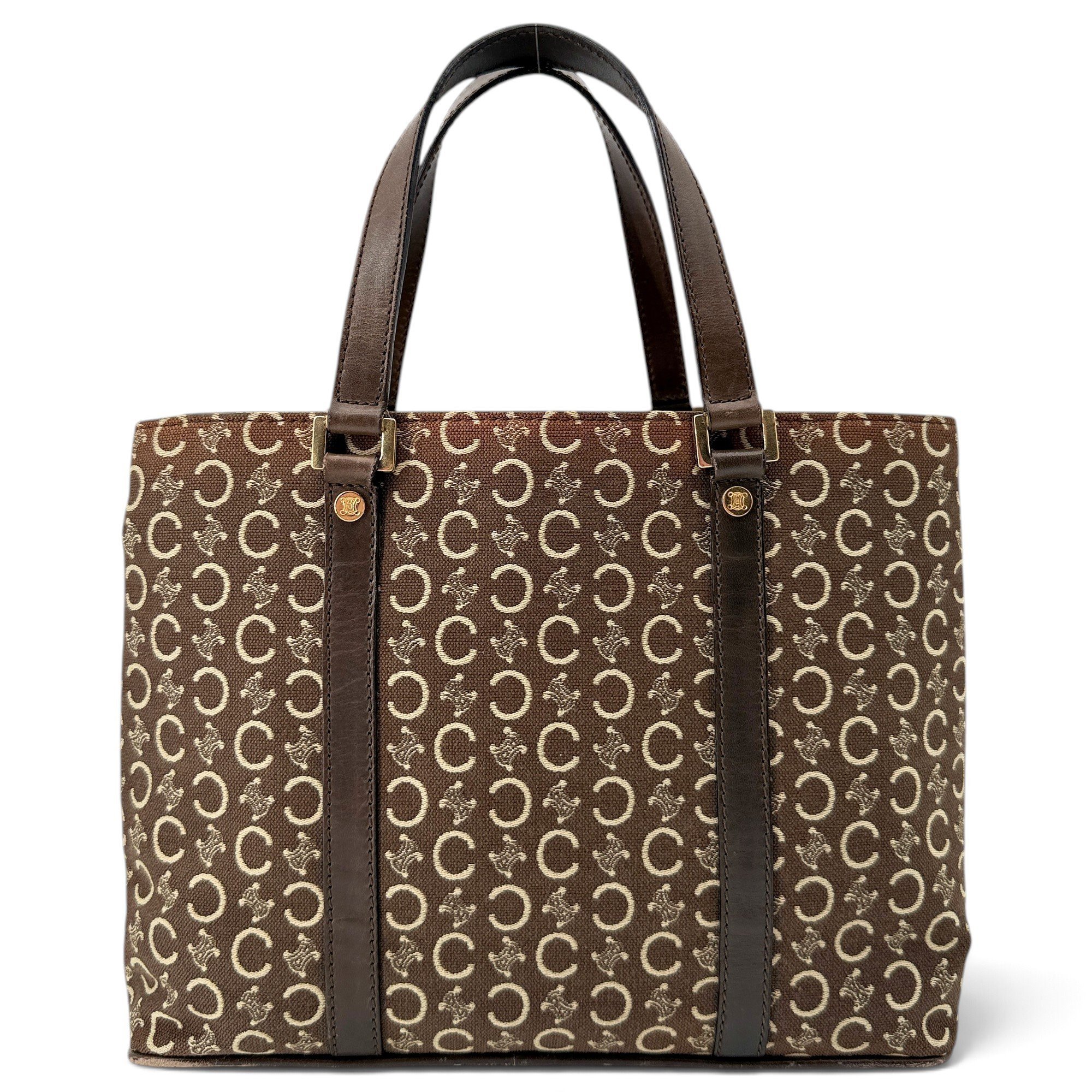 Cabas Vertical leather handbag