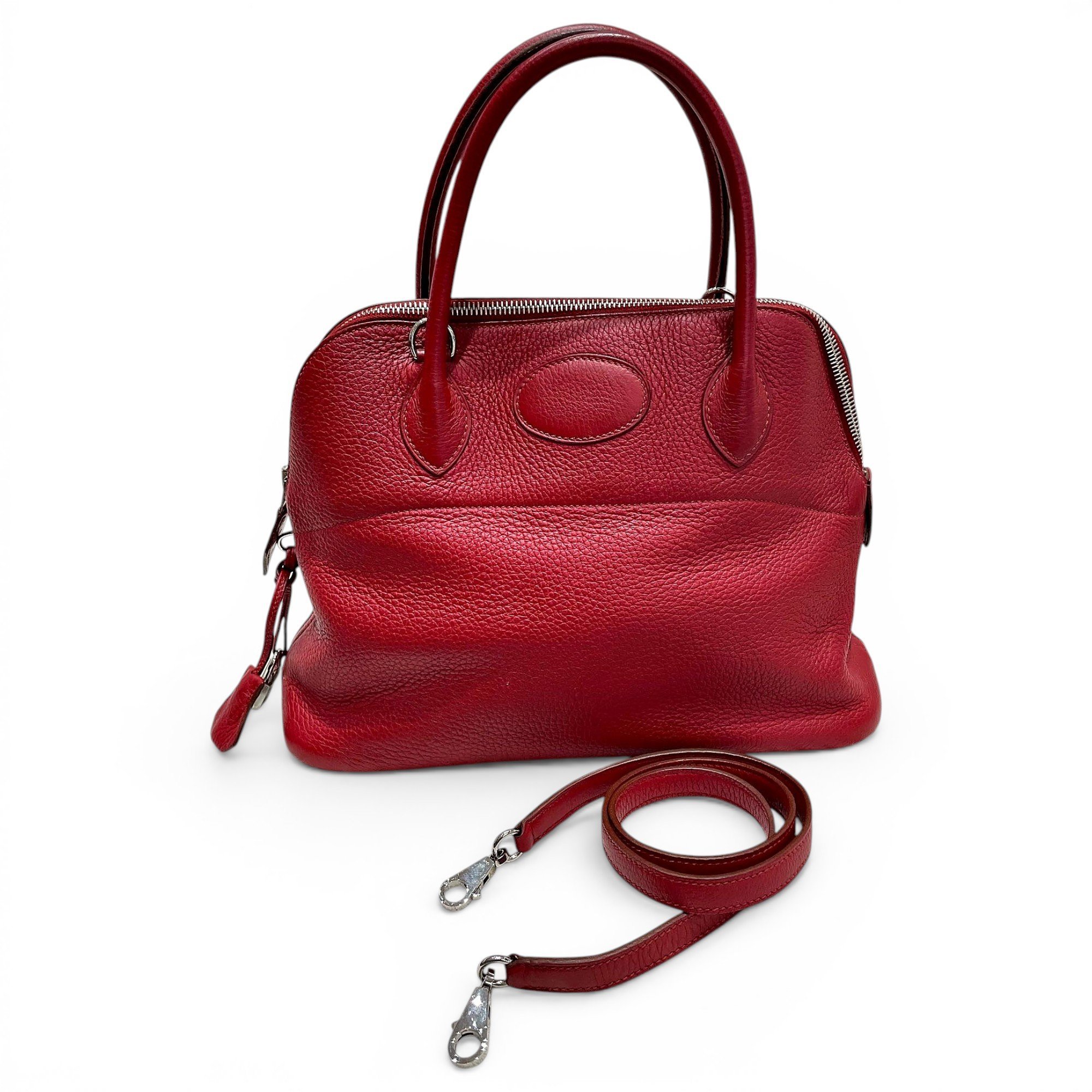 Bolide leather handbag