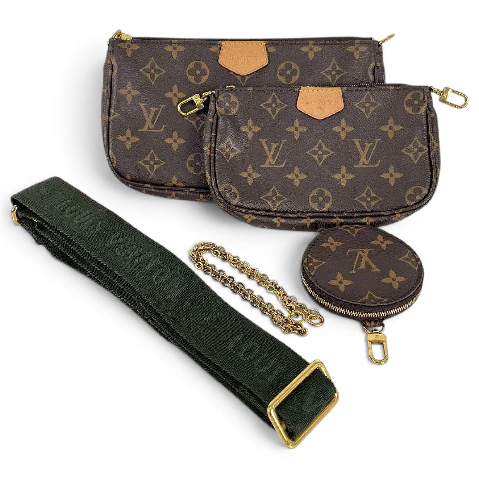 Multi Pochette Accessoires leather handbag